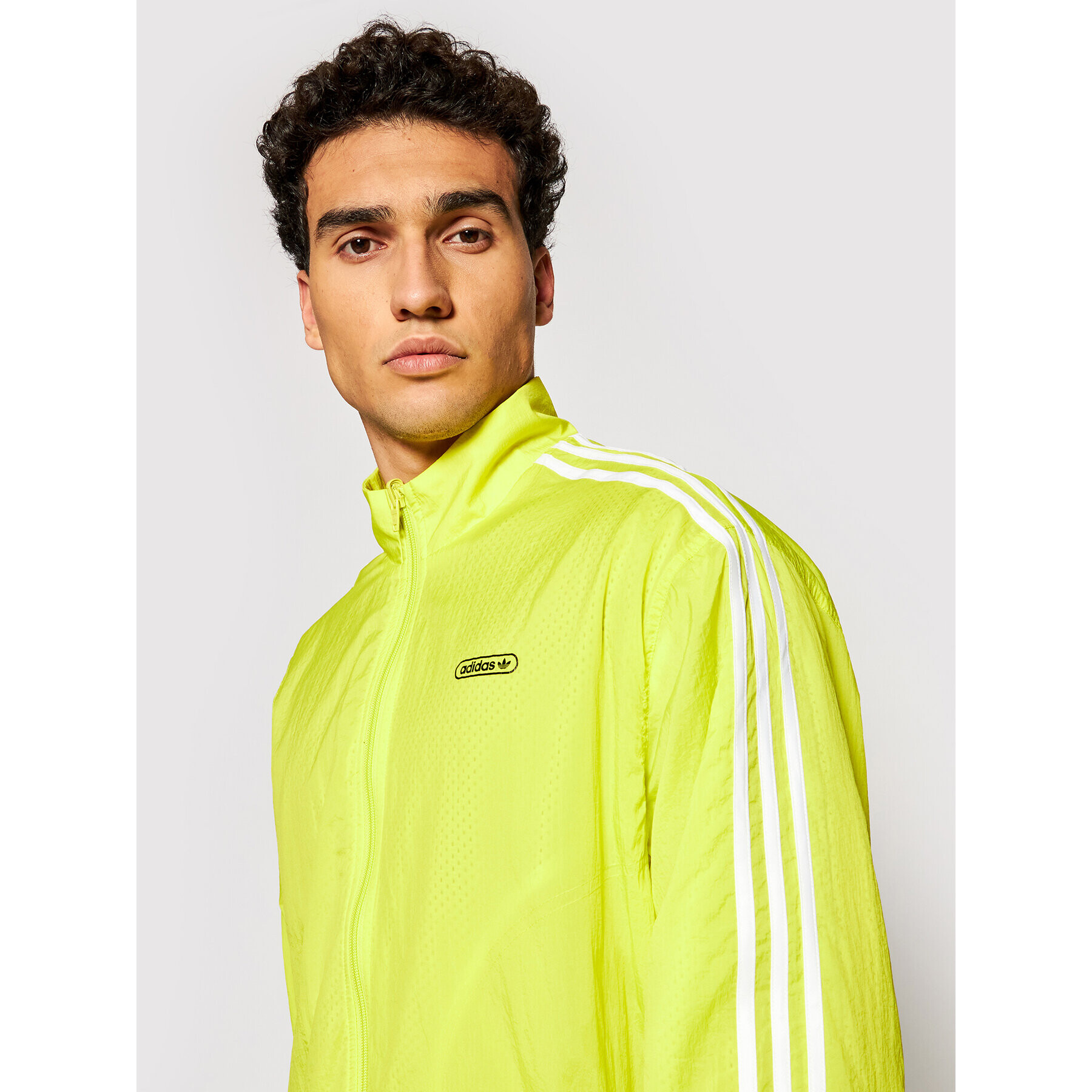 adidas Prechodná bunda Reverse Track GN3818 Žltá Regular Fit - Pepit.sk