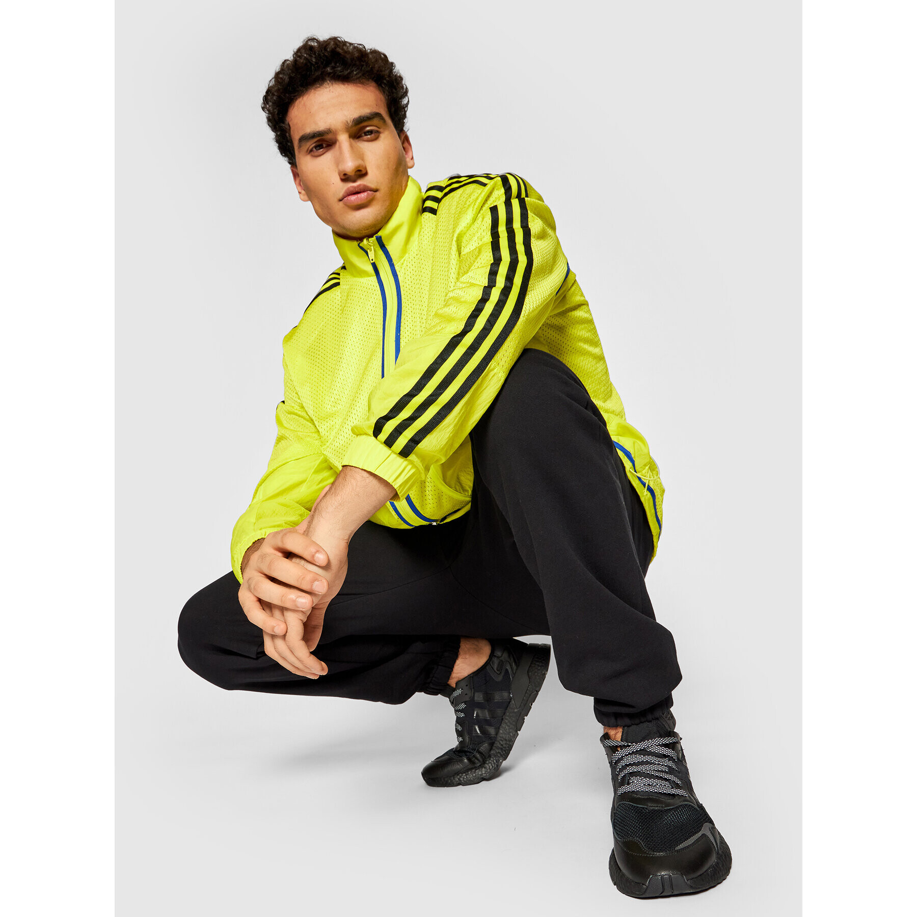 adidas Prechodná bunda Reverse Track GN3818 Žltá Regular Fit - Pepit.sk