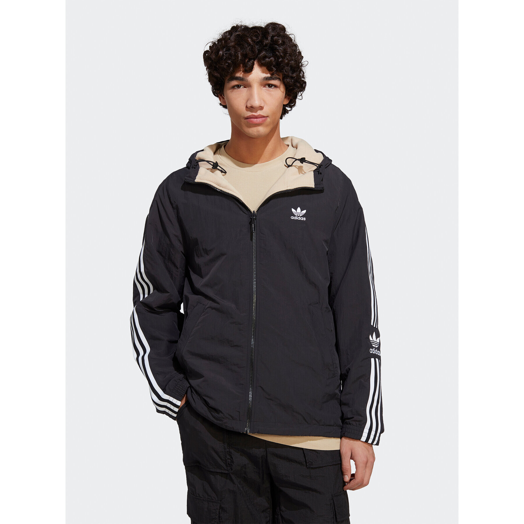 adidas Prechodná bunda Reversible Polar Fleece HL9186 Farebná Regular Fit - Pepit.sk