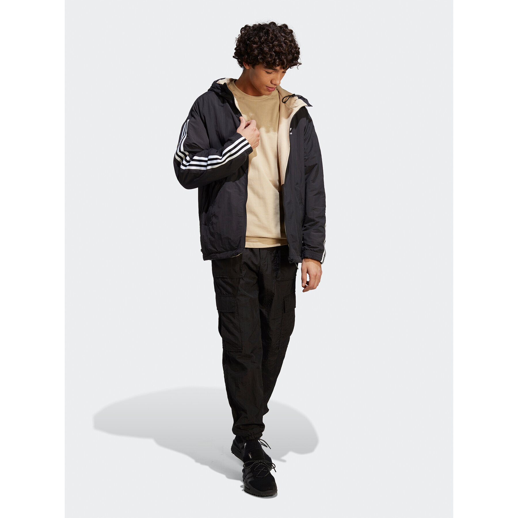 adidas Prechodná bunda Reversible Polar Fleece HL9186 Farebná Regular Fit - Pepit.sk