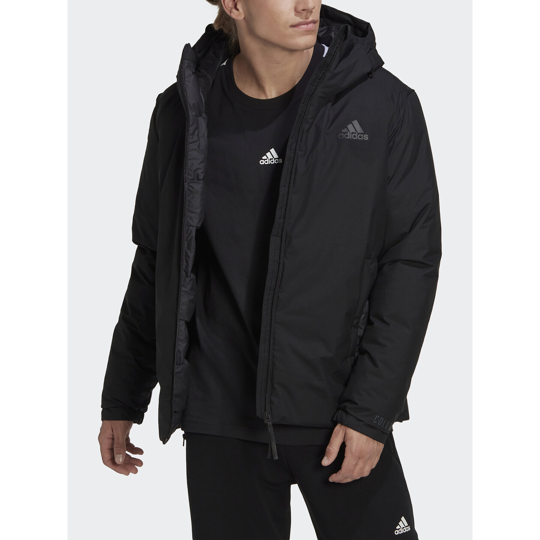 adidas Prechodná bunda Traveer Cold.Rdy HG6017 Čierna Standard Fit - Pepit.sk