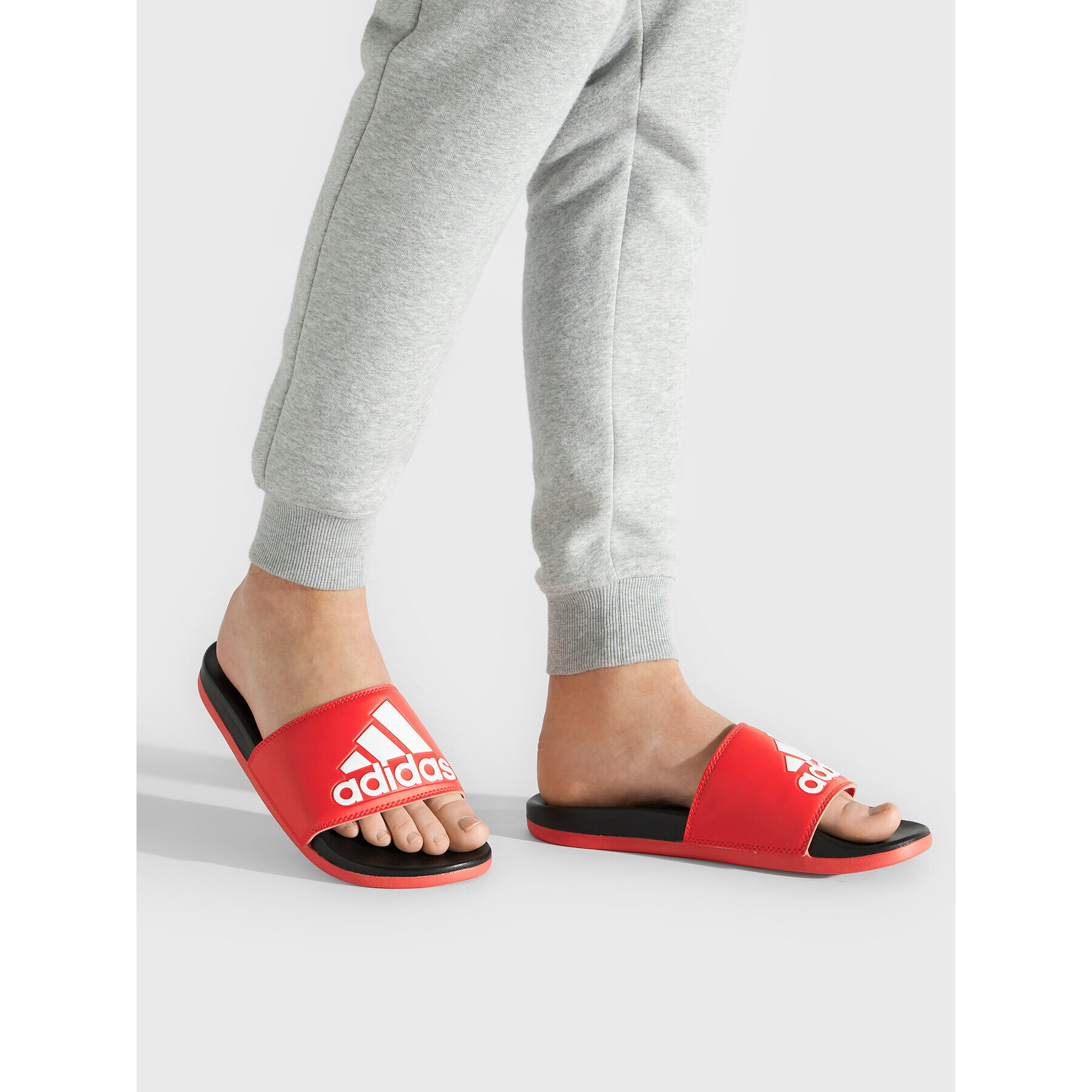 adidas Šľapky adilette Comfort GY1947 Červená - Pepit.sk