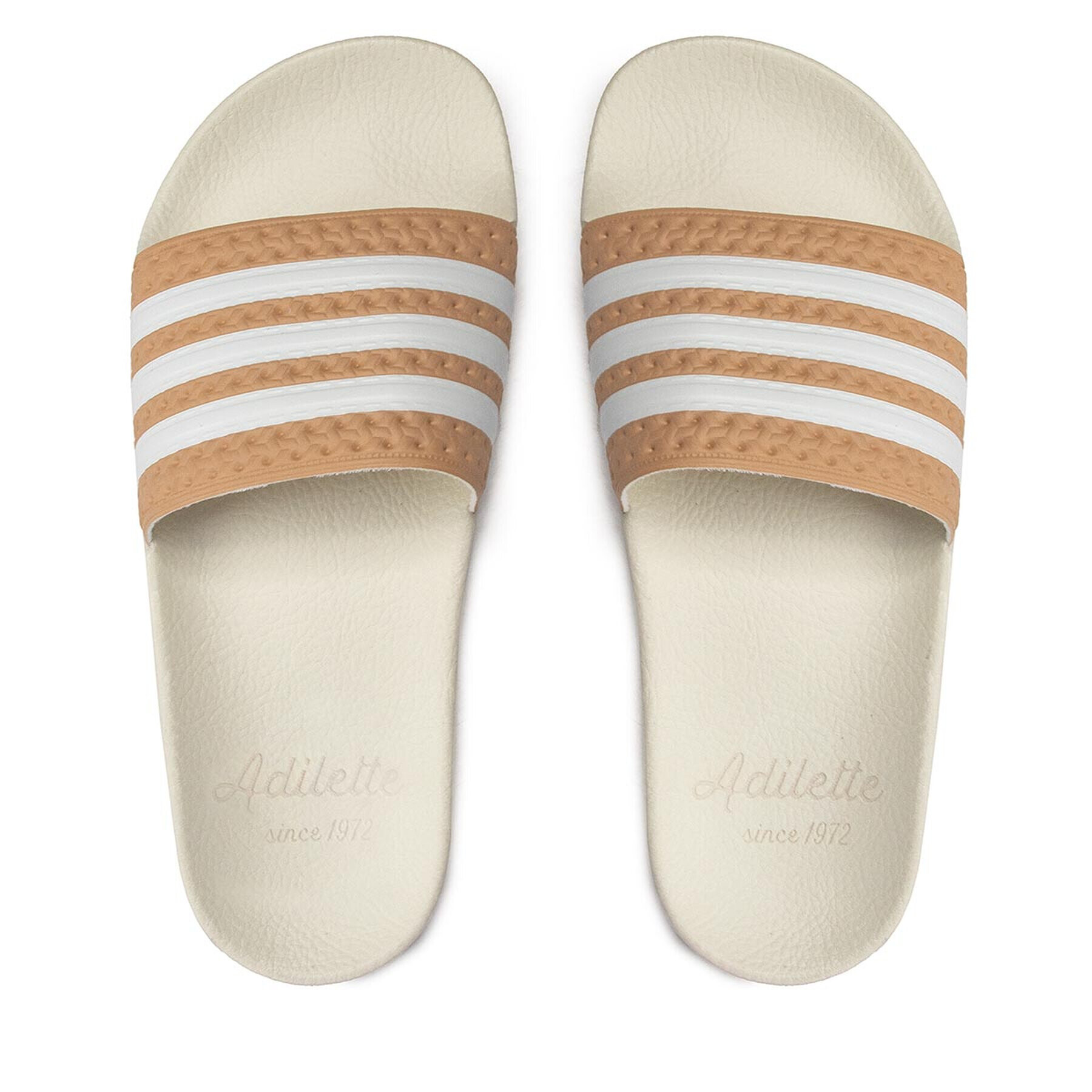 adidas Šľapky adilette GY2102 Béžová - Pepit.sk