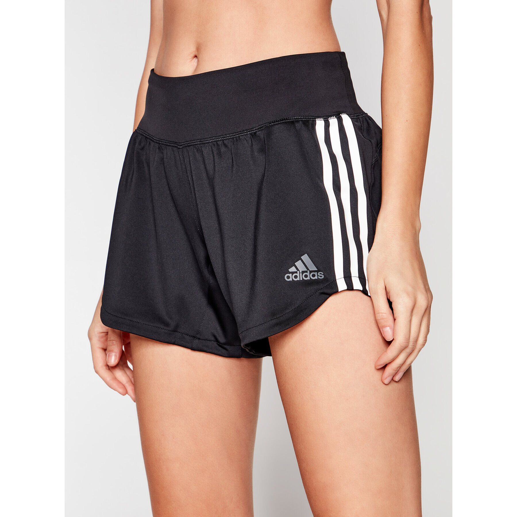 adidas Športové kraťasy 3S Wvn Gym Shrt FJ7201 Čierna Regular Fit - Pepit.sk