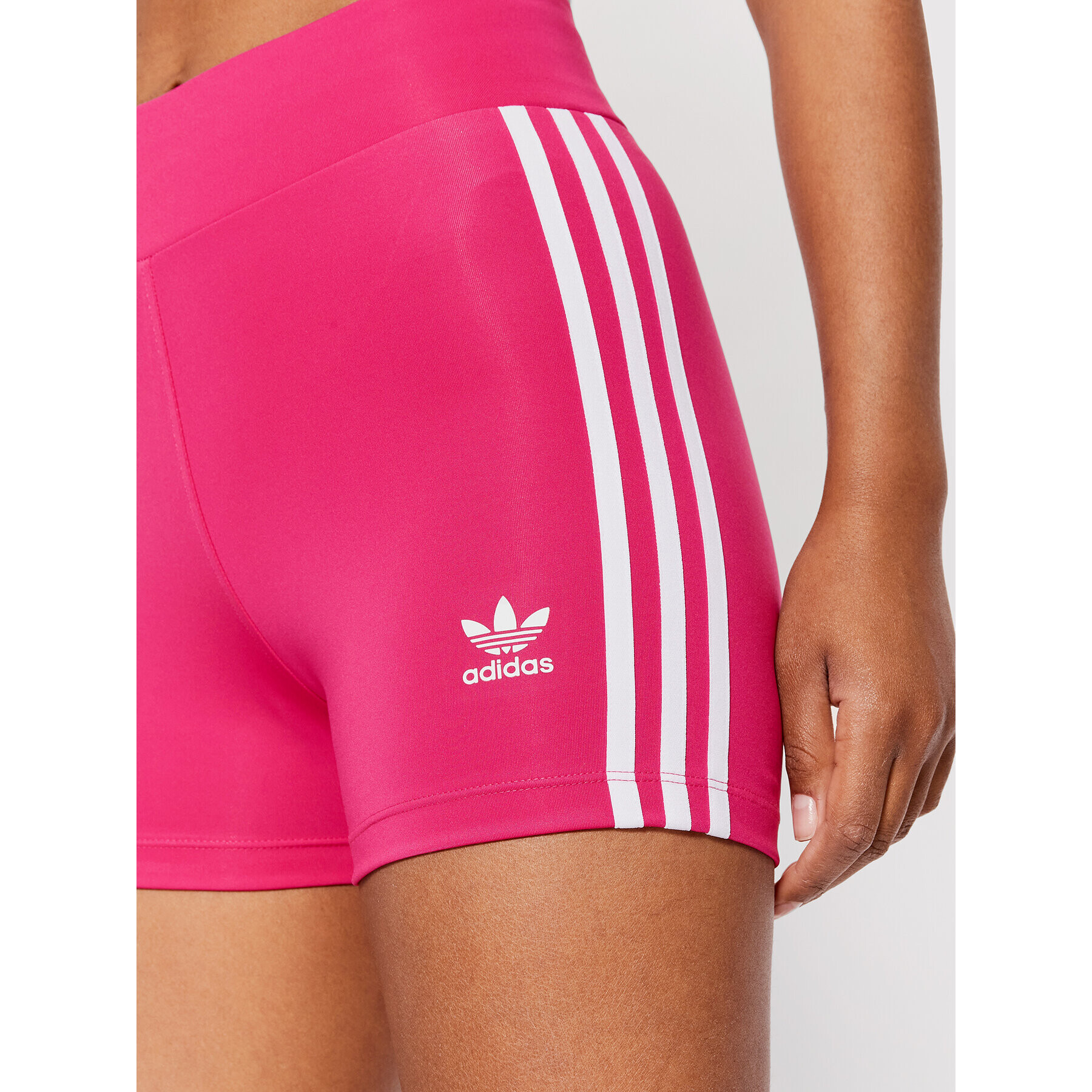 adidas Športové kraťasy adicolor Classics Traceable HG6123 Ružová Slim Fit - Pepit.sk