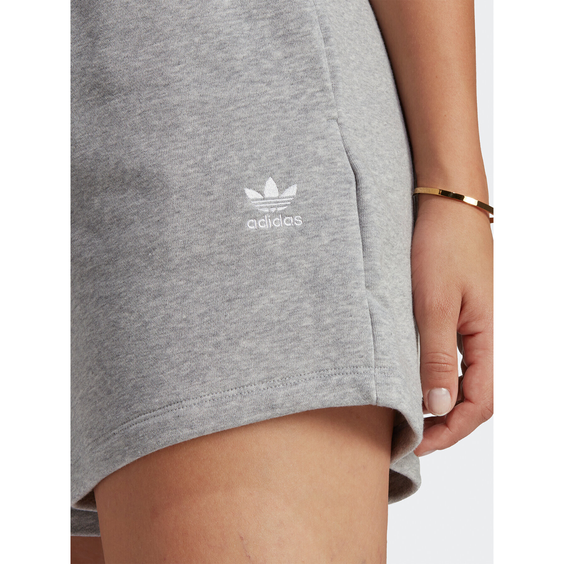 adidas Športové kraťasy Adicolor Essentials French Terry Shorts IA6450 Sivá Regular Fit - Pepit.sk