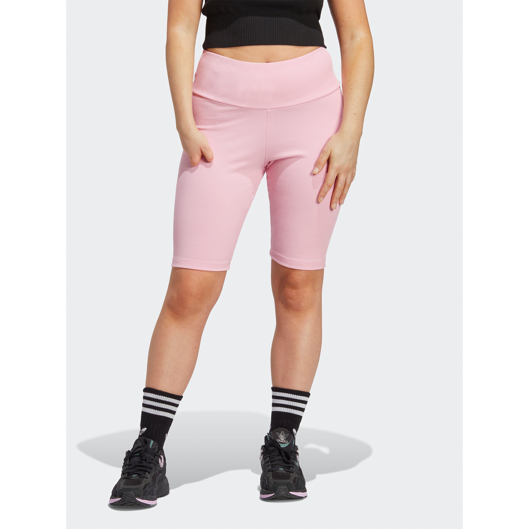 adidas Športové kraťasy Adicolor Essentials Short Leggings HZ7259 Ružová - Pepit.sk