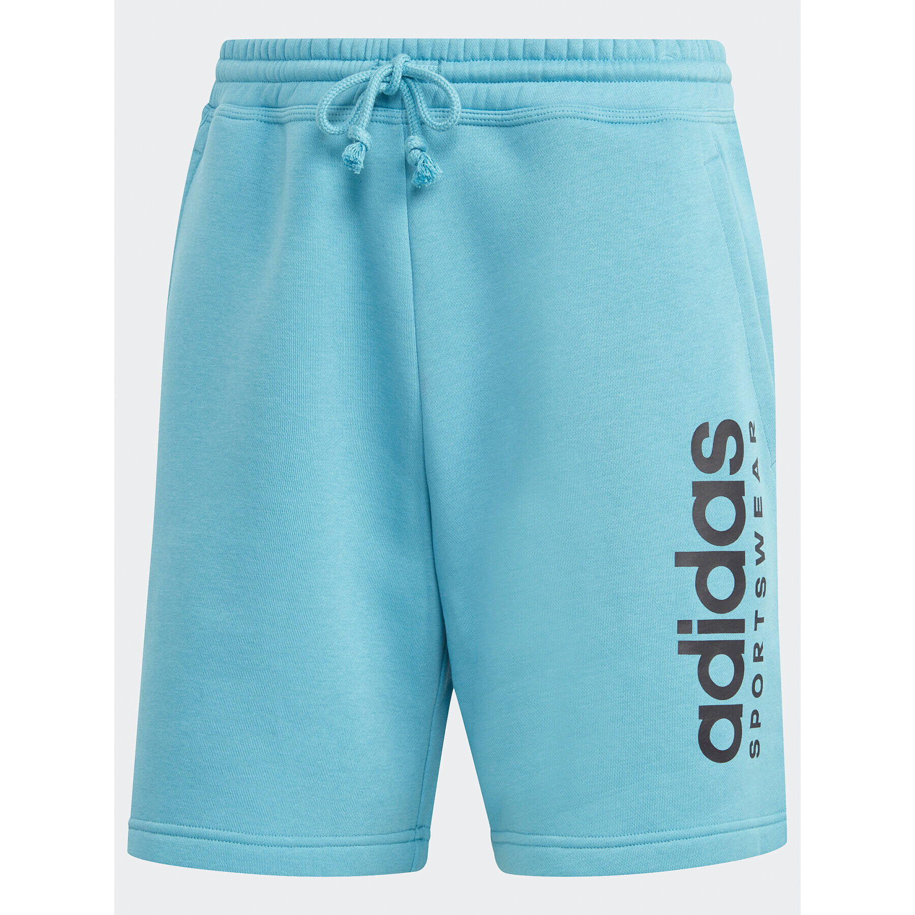 adidas Športové kraťasy All SZN Fleece Graphic Shorts IC9798 Modrá Regular Fit - Pepit.sk