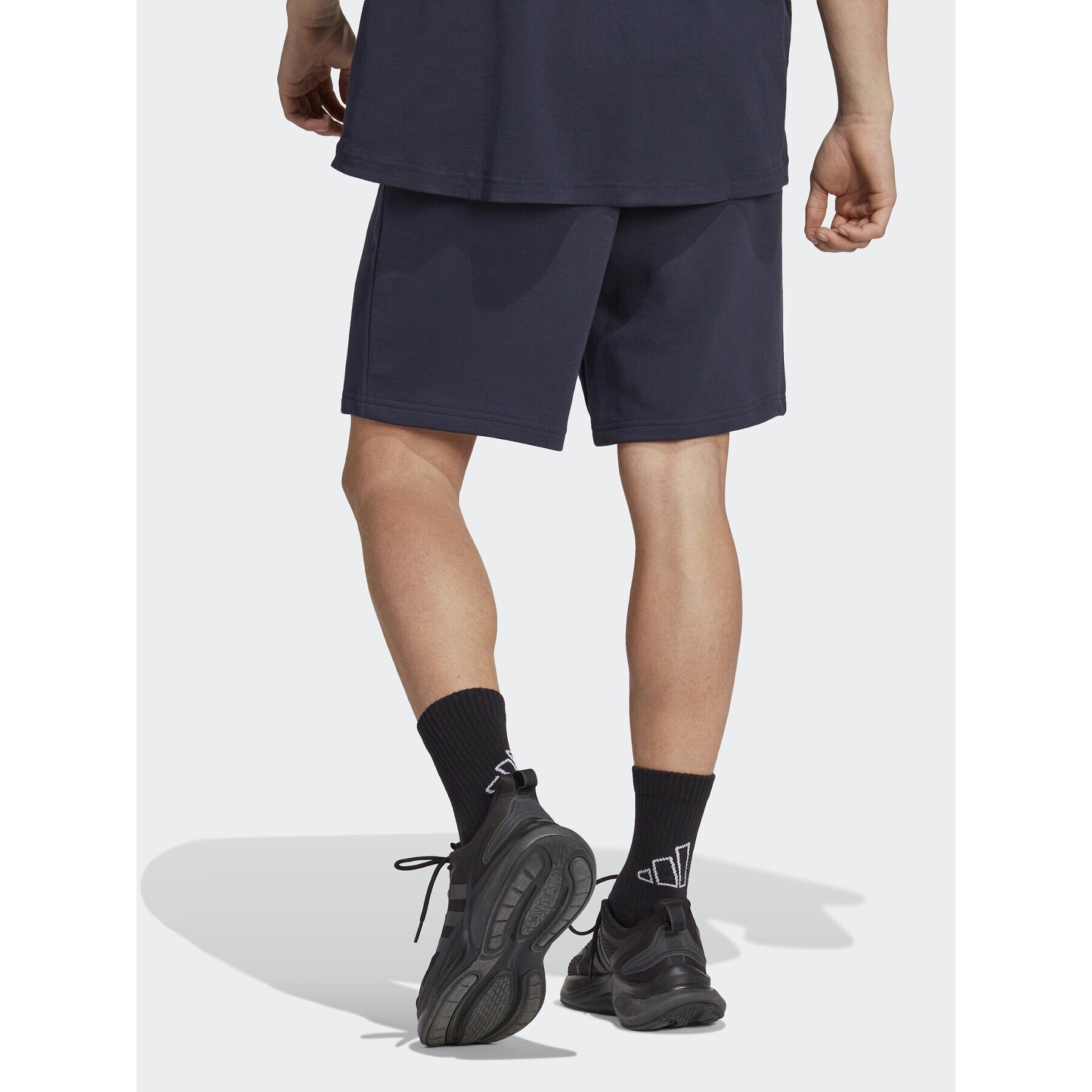 adidas Športové kraťasy ALL SZN French Terry Shorts IC9819 Modrá Regular Fit - Pepit.sk