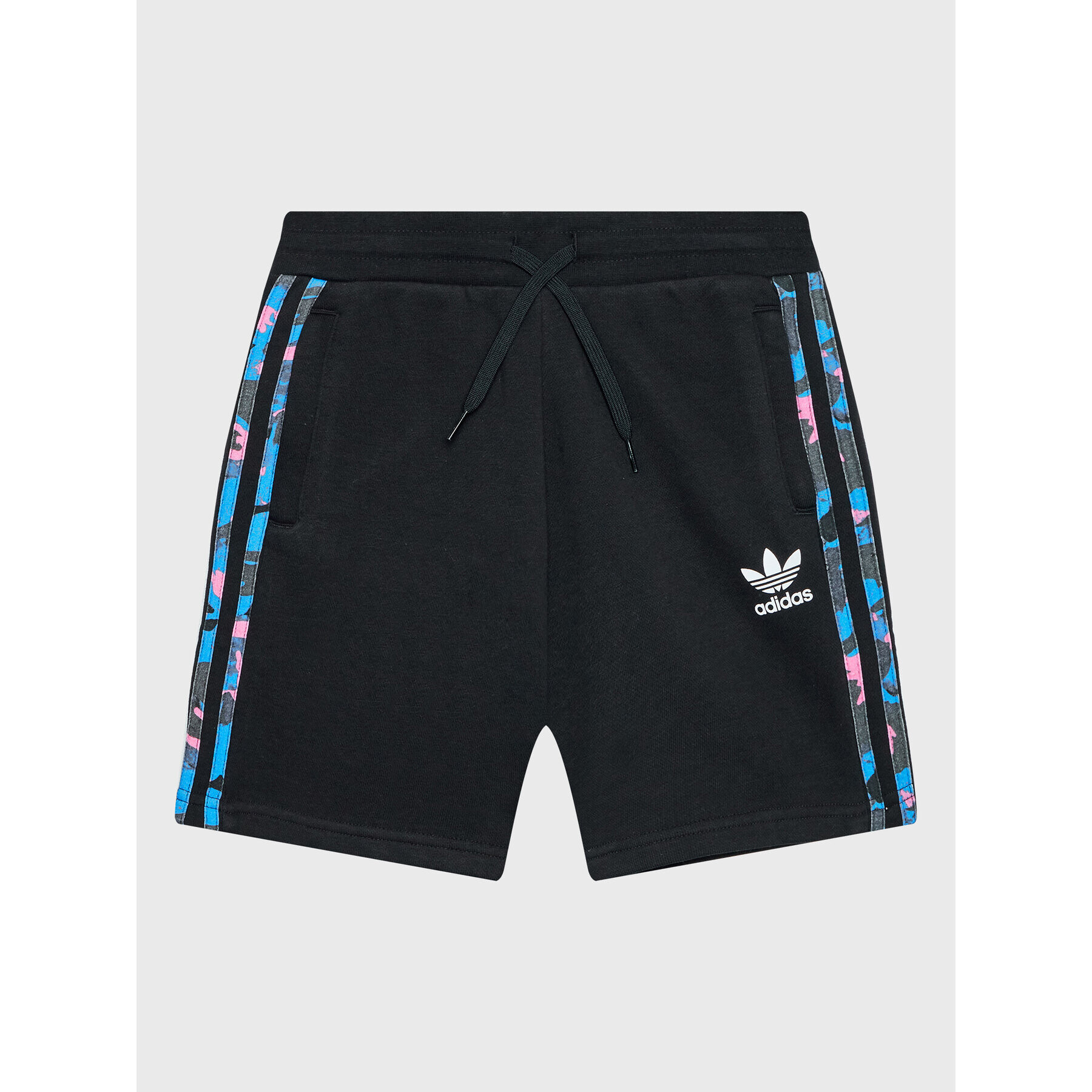 adidas Športové kraťasy Camo HK0325 Čierna Regular Fit - Pepit.sk