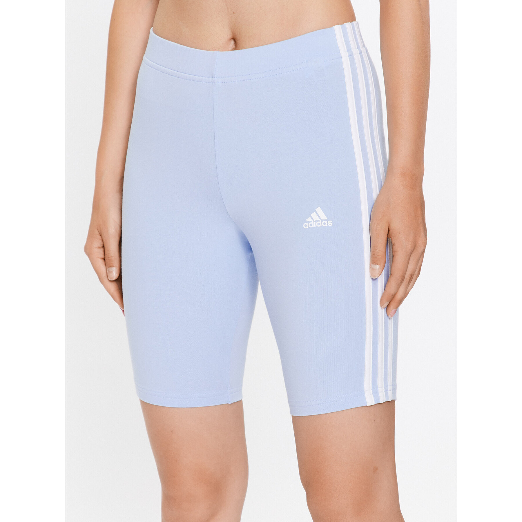 adidas Športové kraťasy Essentials 3-Stripes Bike Shorts ID0028 Modrá - Pepit.sk