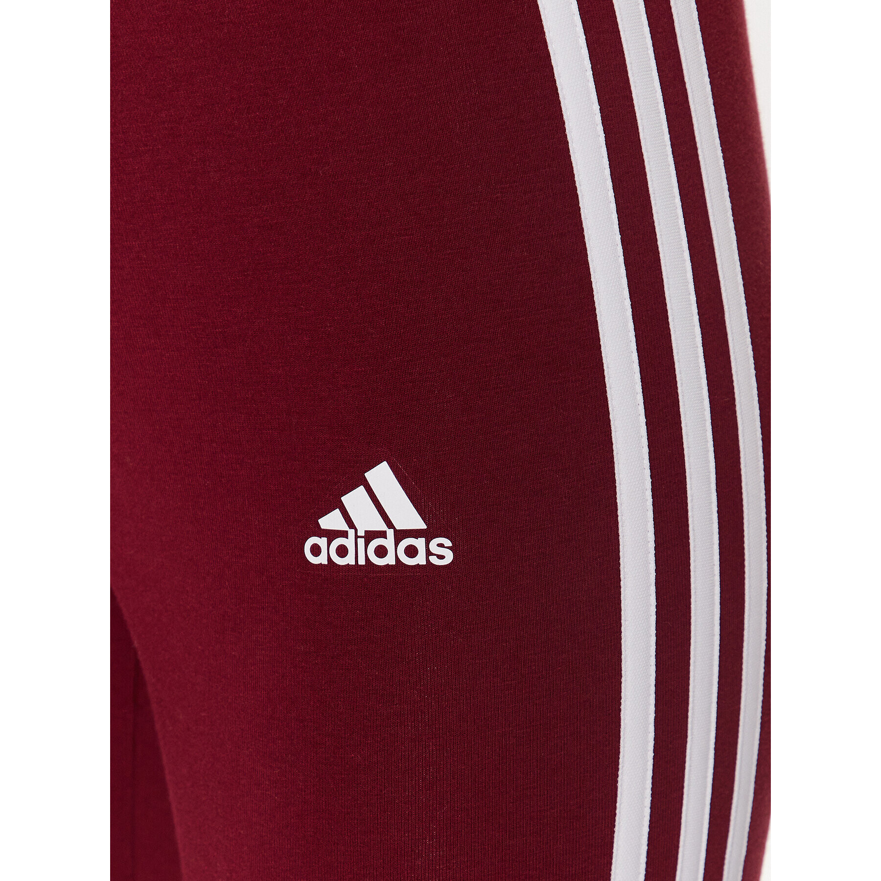 adidas Športové kraťasy Essentials 3-Stripes Bike Shorts IM2846 Červená - Pepit.sk