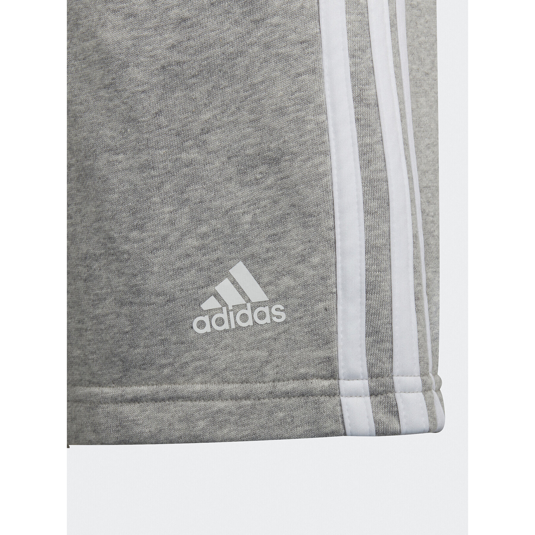 adidas Športové kraťasy Essentials 3-Stripes Shorts HF1901 Sivá Regular Fit - Pepit.sk