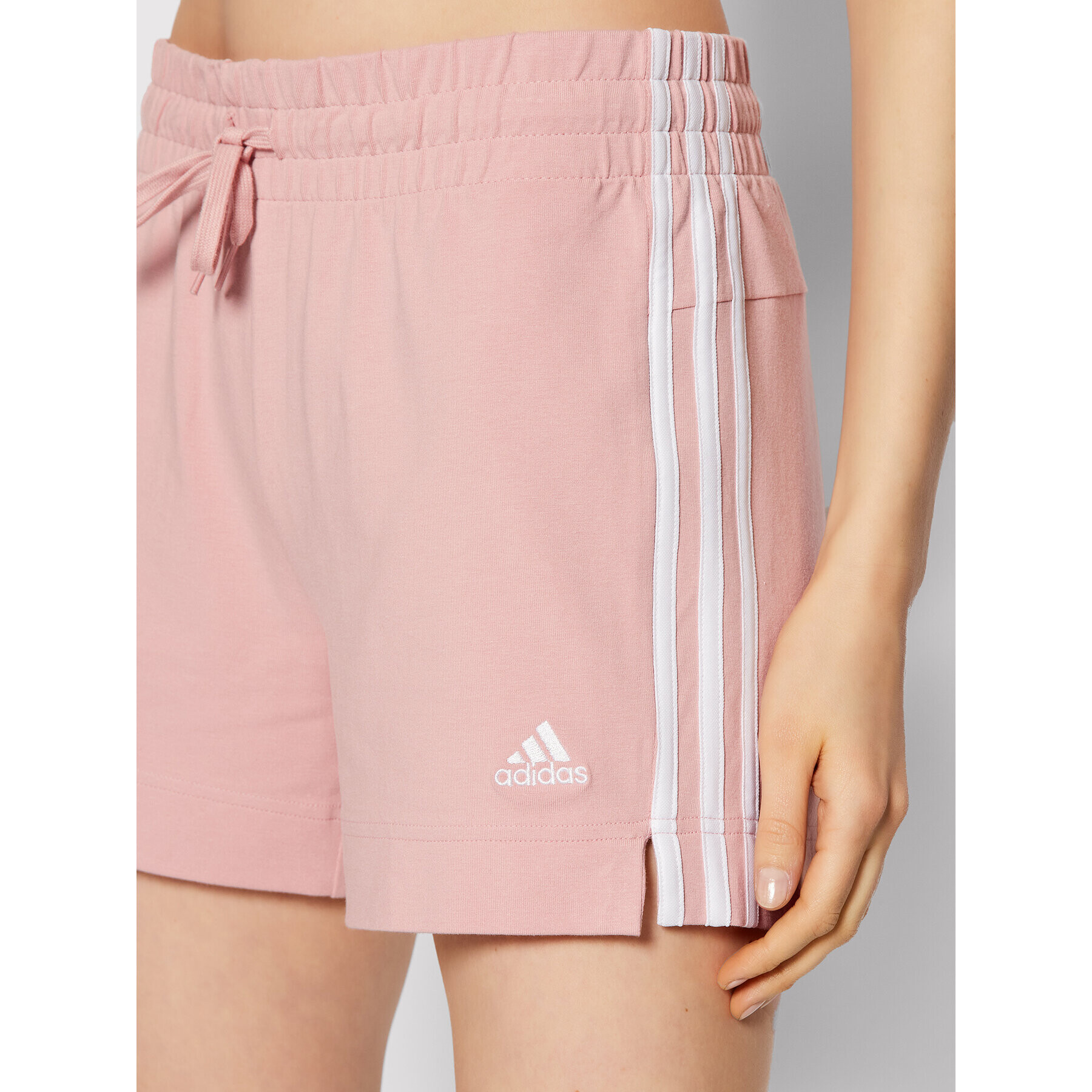 adidas Športové kraťasy Essentials HD1809 Ružová Slim Fit - Pepit.sk