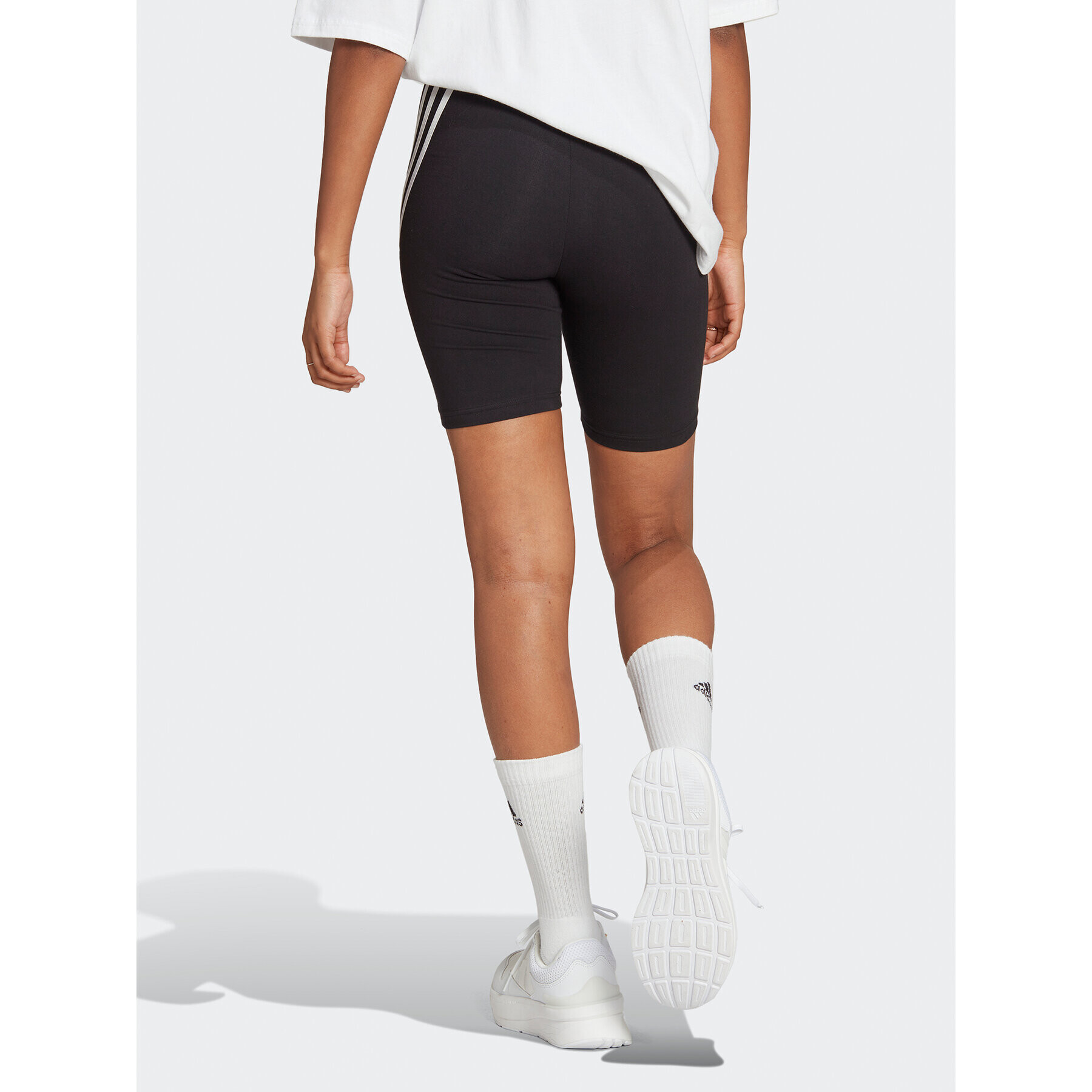 adidas Športové kraťasy Future Icons 3-Stripes Bike Shorts HT4718 Čierna Slim Fit - Pepit.sk