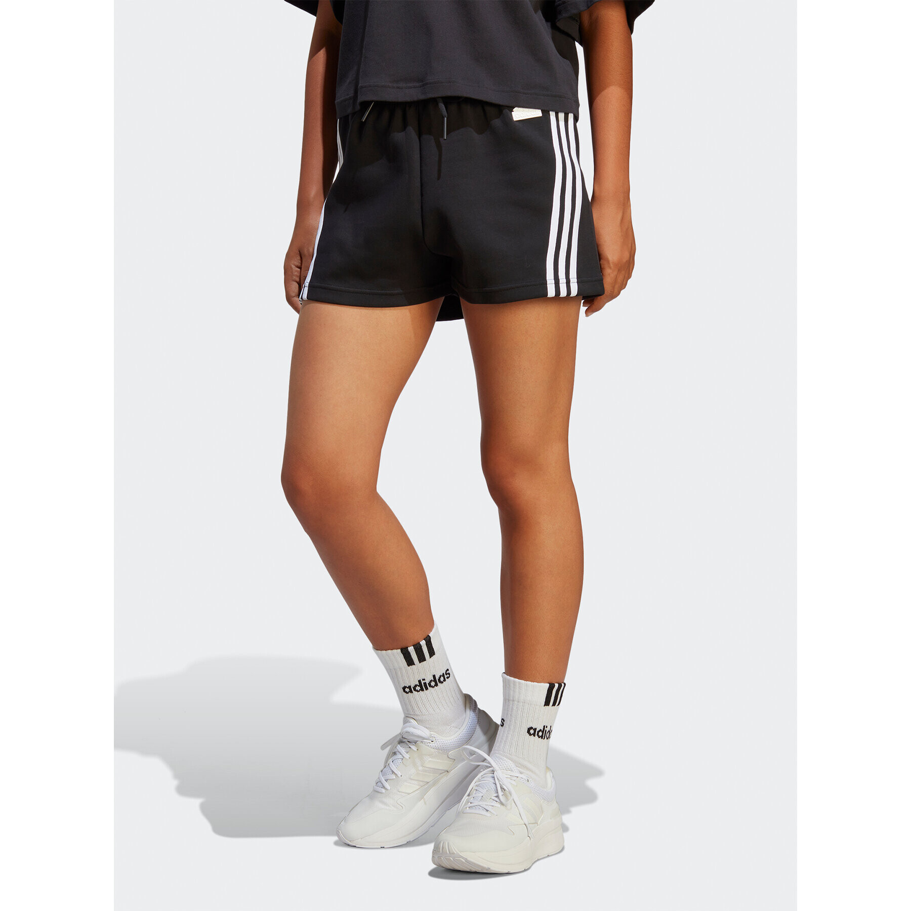 adidas Športové kraťasy Future Icons 3-Stripes Shorts HT4712 Čierna Regular Fit - Pepit.sk