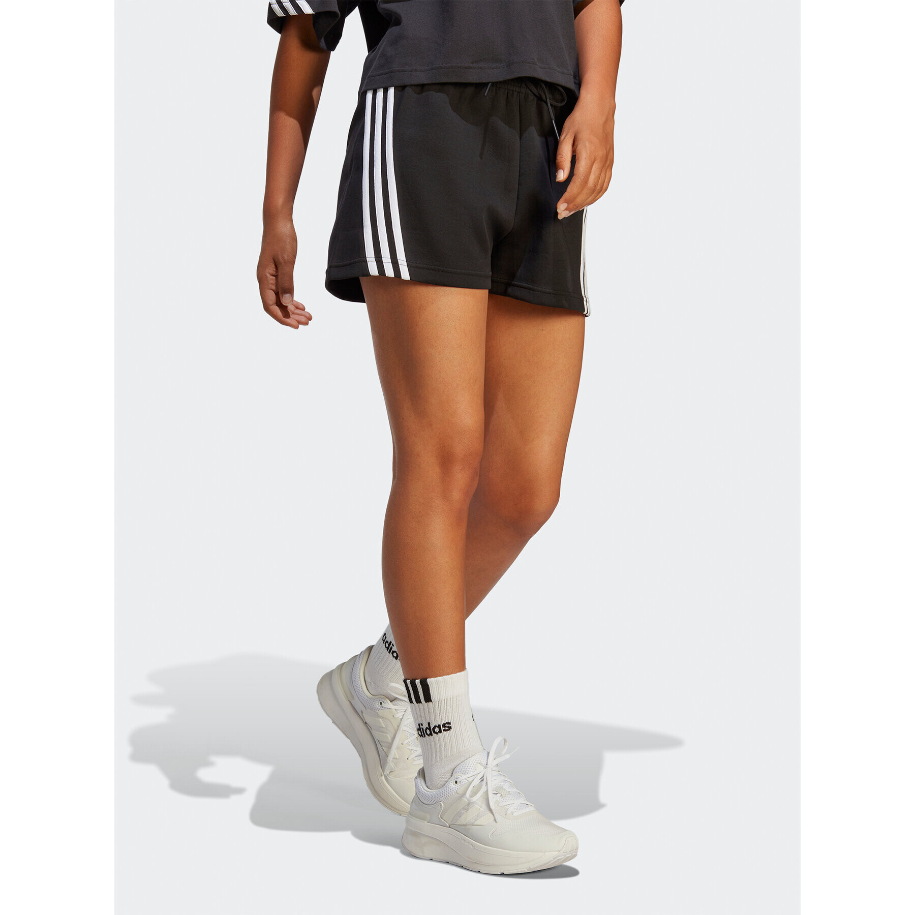 adidas Športové kraťasy Future Icons 3-Stripes Shorts HT4712 Čierna Regular Fit - Pepit.sk