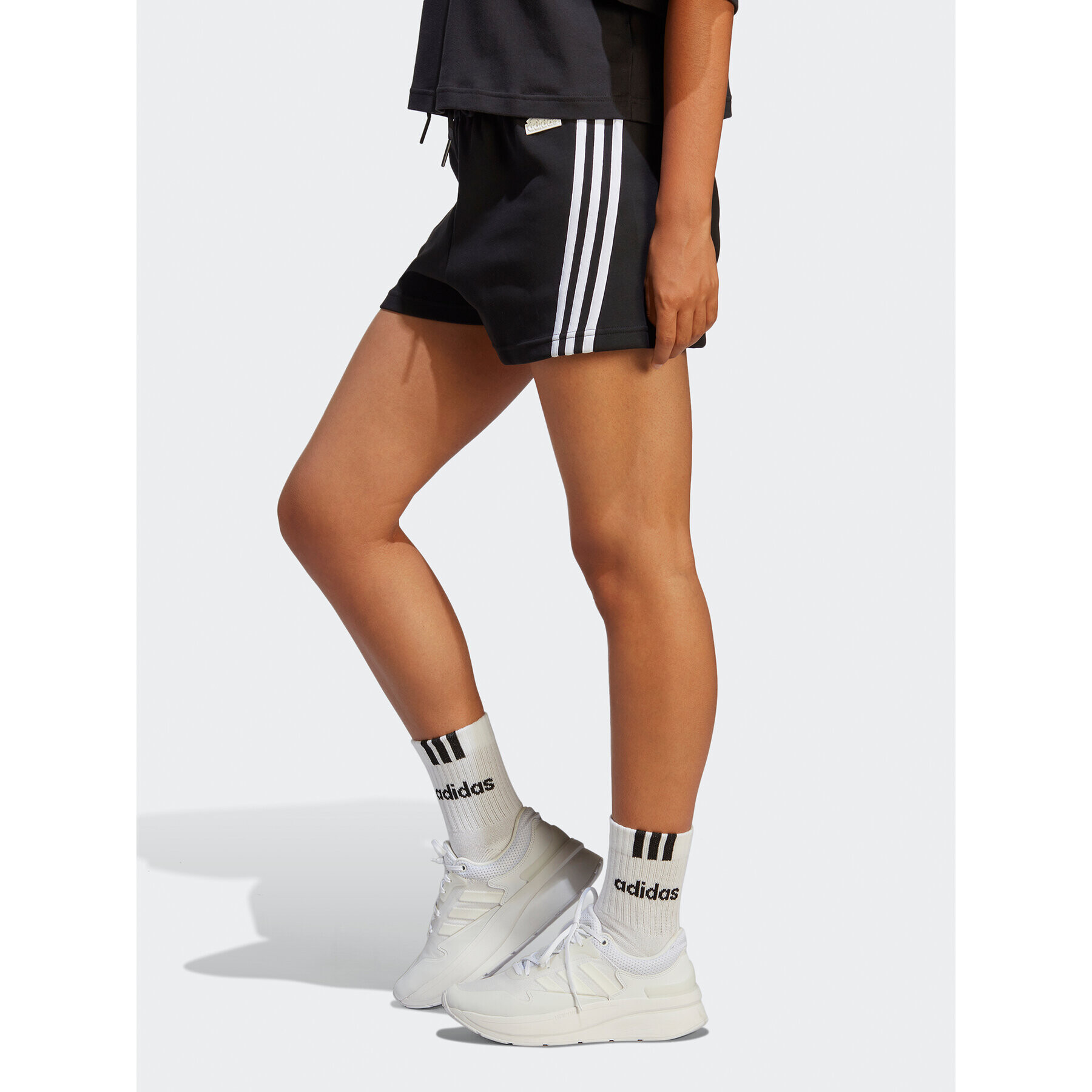 adidas Športové kraťasy Future Icons 3-Stripes Shorts HT4712 Čierna Regular Fit - Pepit.sk