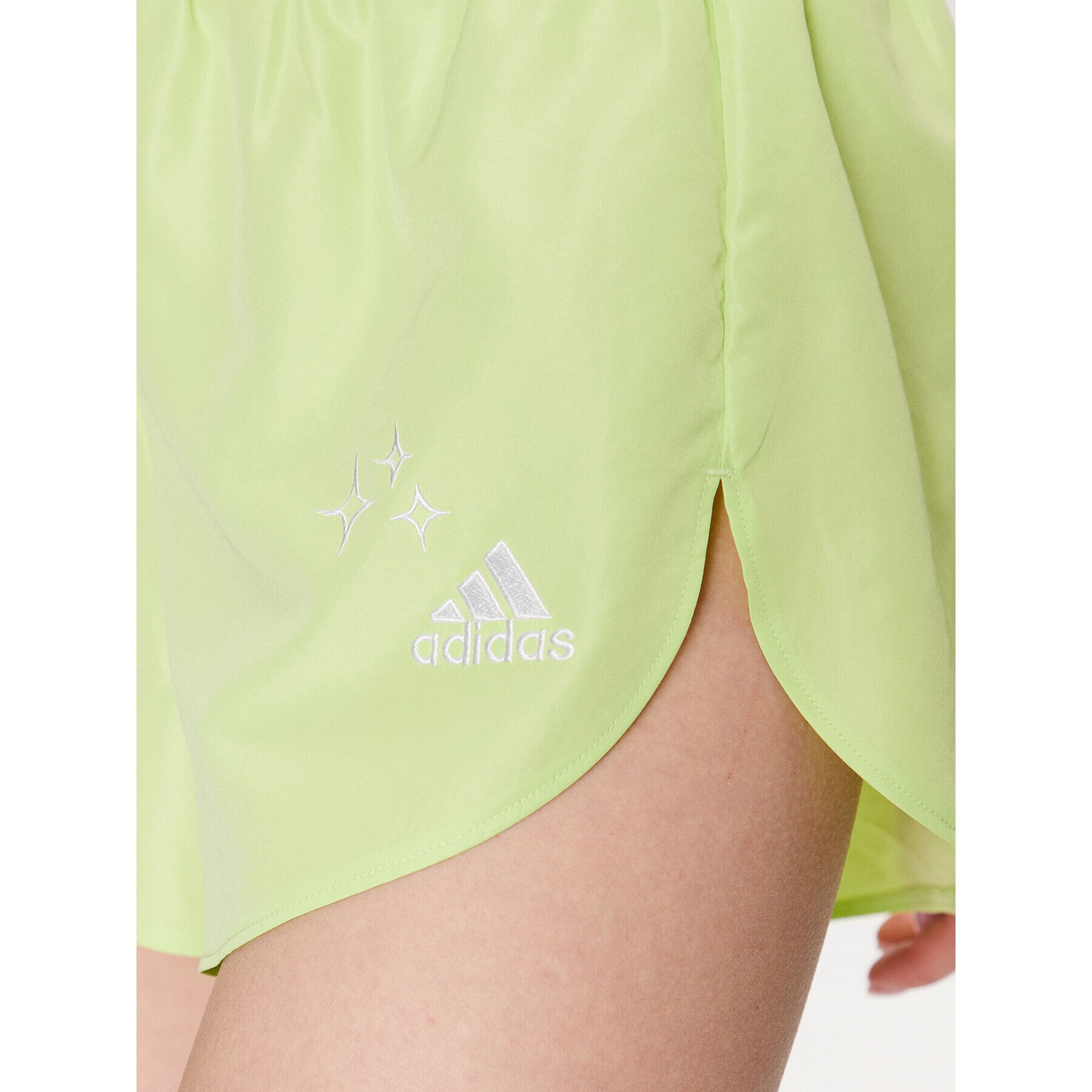 adidas Športové kraťasy IA3148 Zelená Loose Fit - Pepit.sk