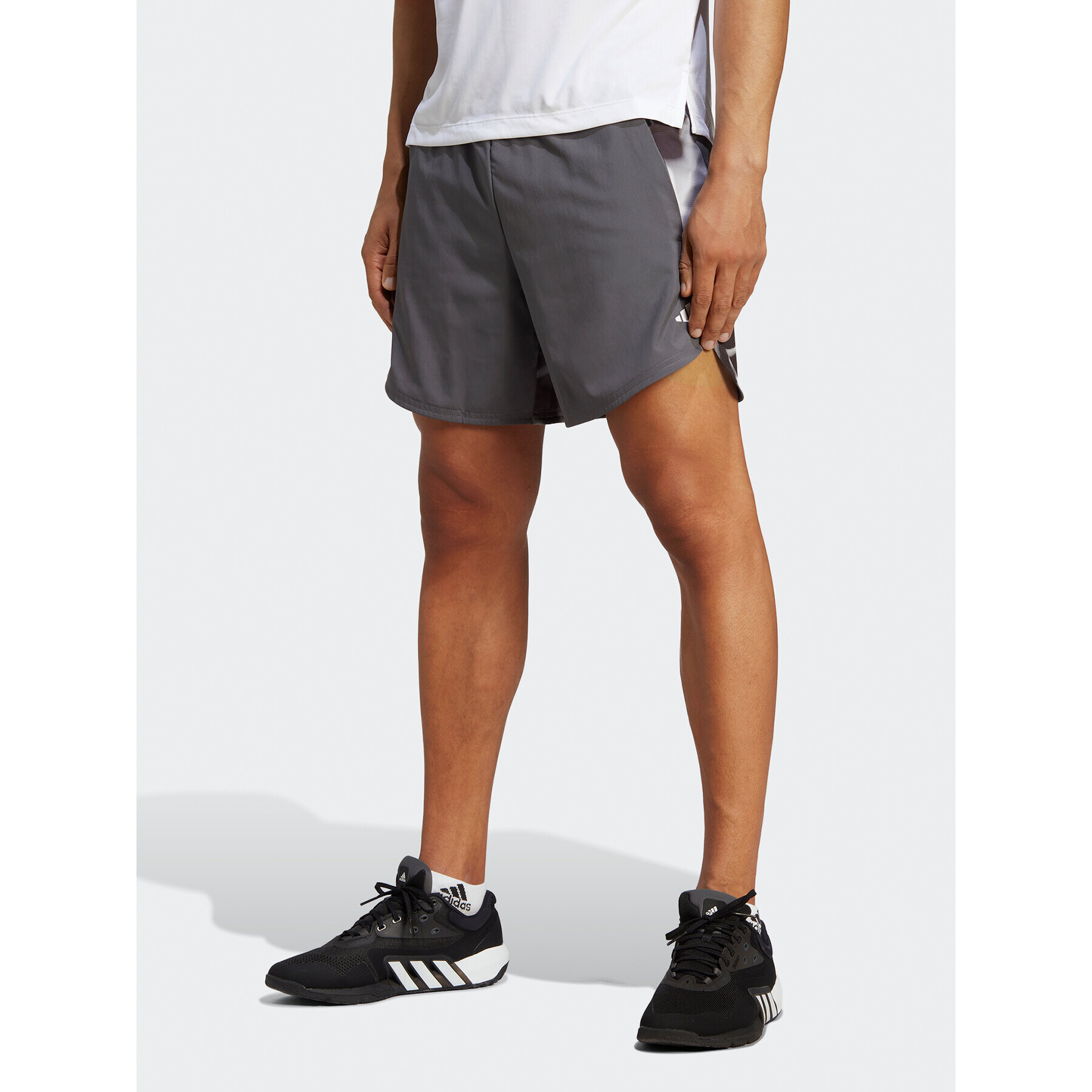 adidas Športové kraťasy IB7913 Sivá Regular Fit - Pepit.sk