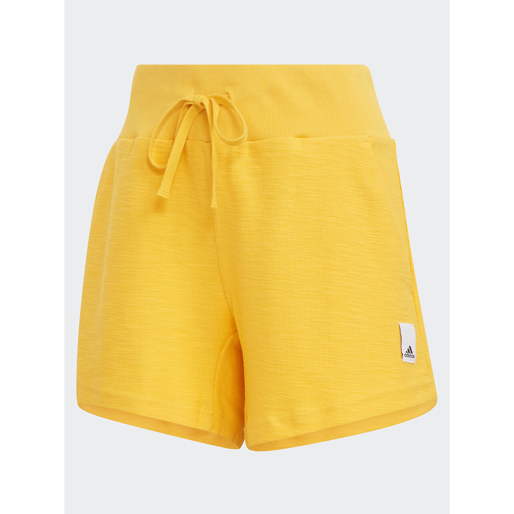 adidas Športové kraťasy Lounge Terry Loop Shorts HZ1603 Žltá Loose Fit - Pepit.sk