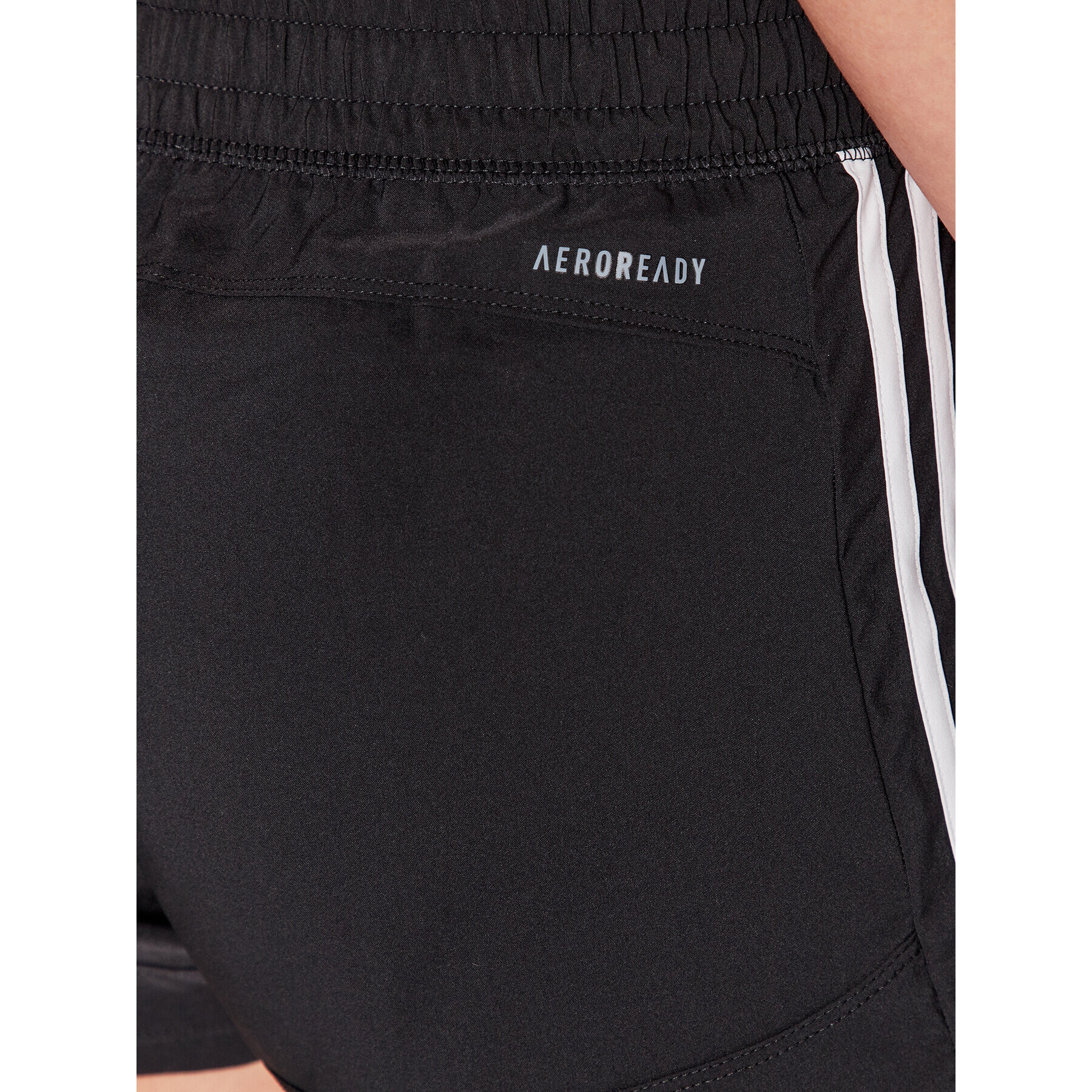 adidas Športové kraťasy Pacer 3-Stripes Woven Shorts GH8146 Čierna Regular Fit - Pepit.sk