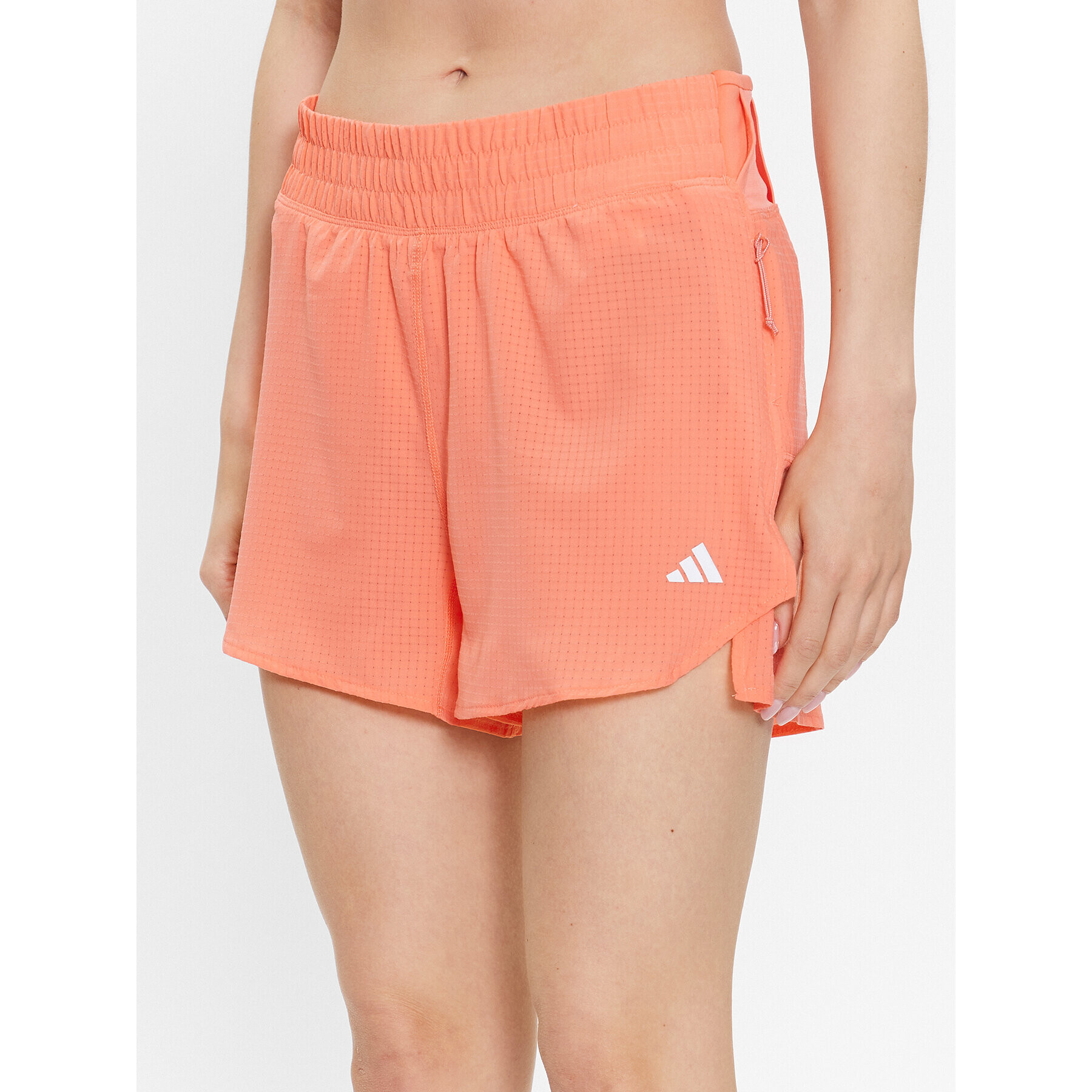 adidas Športové kraťasy Protect at Day X-City Running HEAT.RDY Shorts IC8270 Oranžová Regular Fit - Pepit.sk