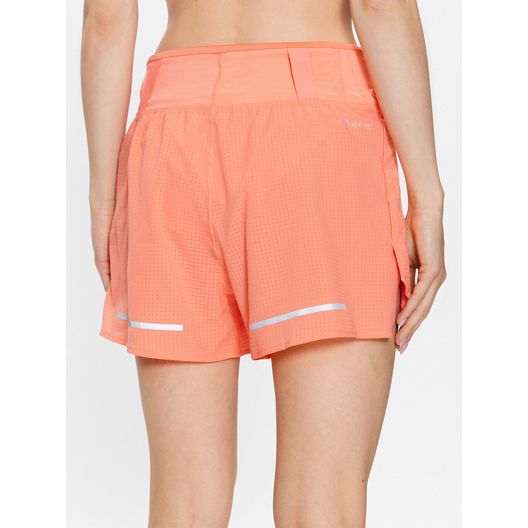 adidas Športové kraťasy Protect at Day X-City Running HEAT.RDY Shorts IC8270 Oranžová Regular Fit - Pepit.sk