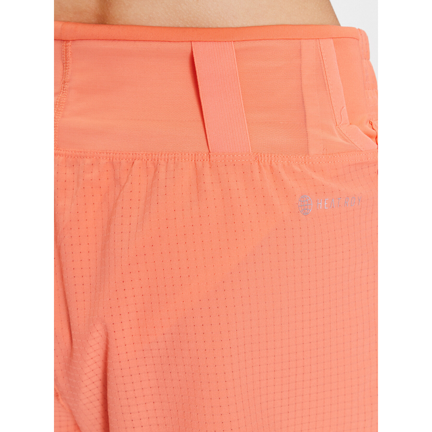 adidas Športové kraťasy Protect at Day X-City Running HEAT.RDY Shorts IC8270 Oranžová Regular Fit - Pepit.sk