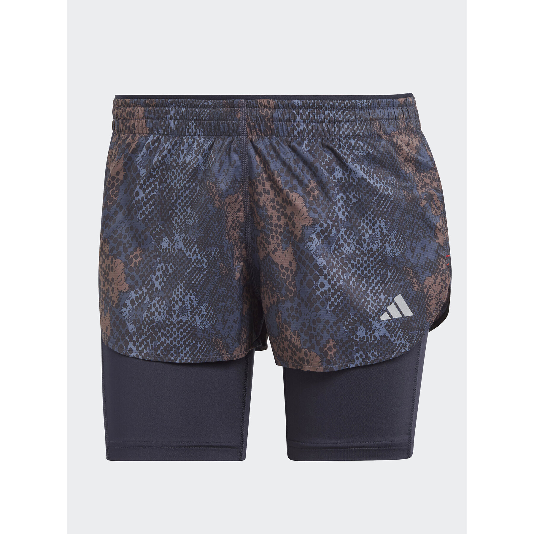 adidas Športové kraťasy Run Fast 2-in-1 Shorts HS8612 Čierna Slim Fit - Pepit.sk