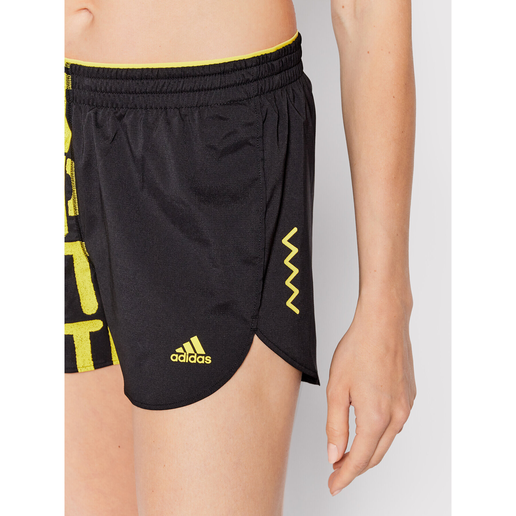 adidas Športové kraťasy Run Fast HA4292 Čierna Regular Fit - Pepit.sk