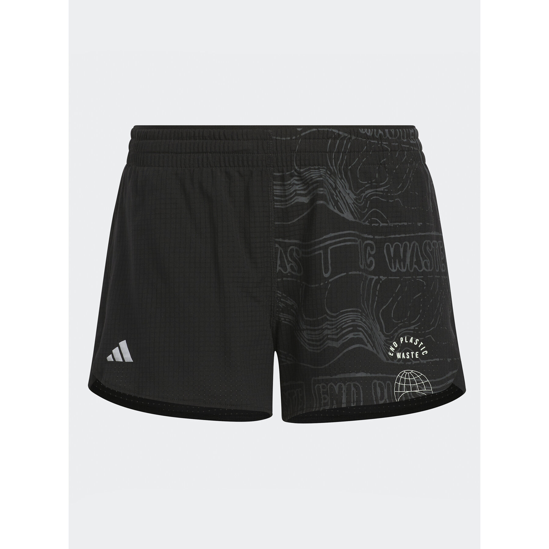 adidas Športové kraťasy Run for the Oceans Shorts HZ6010 Čierna - Pepit.sk