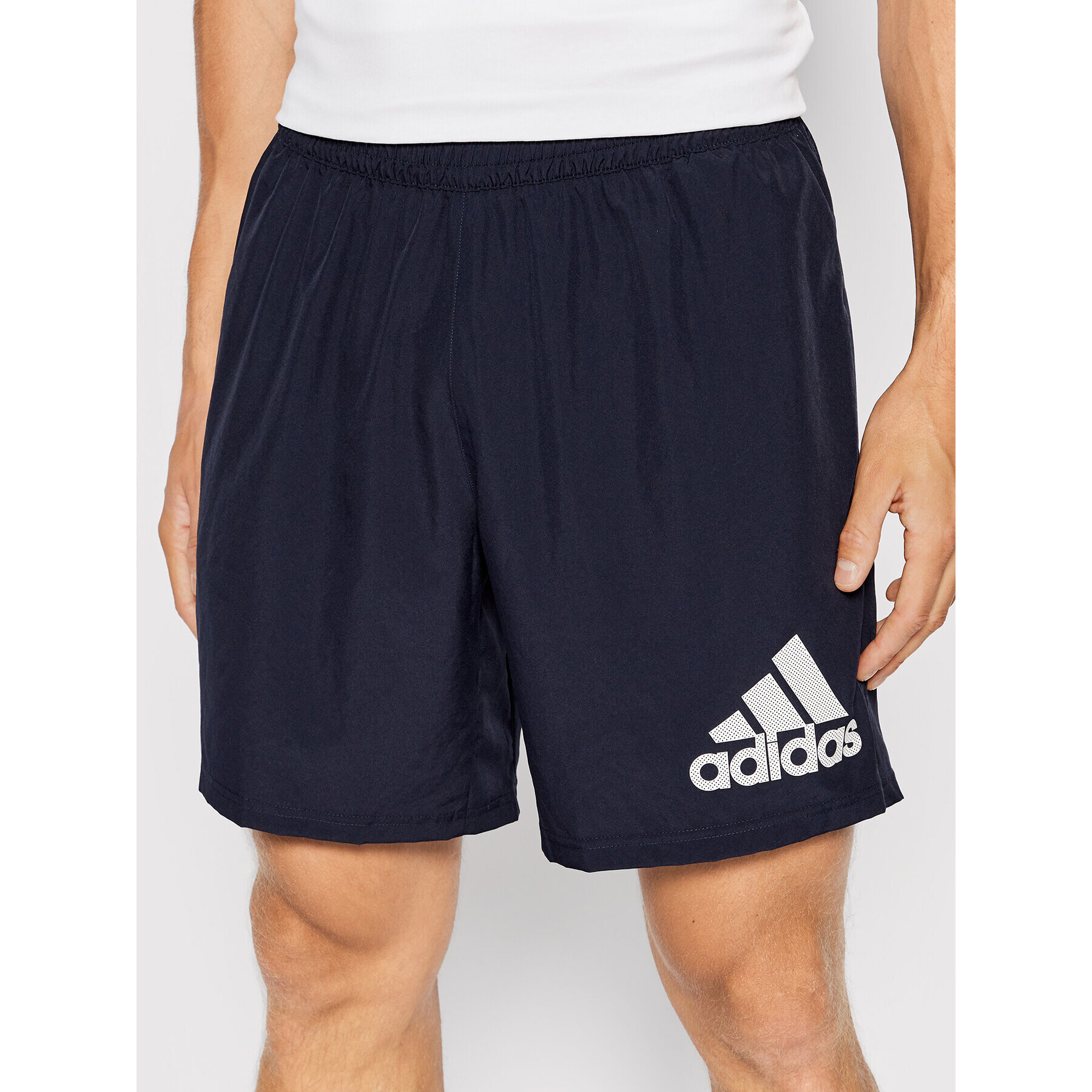 adidas Športové kraťasy Run It HB7474 Tmavomodrá Relaxed Fit - Pepit.sk