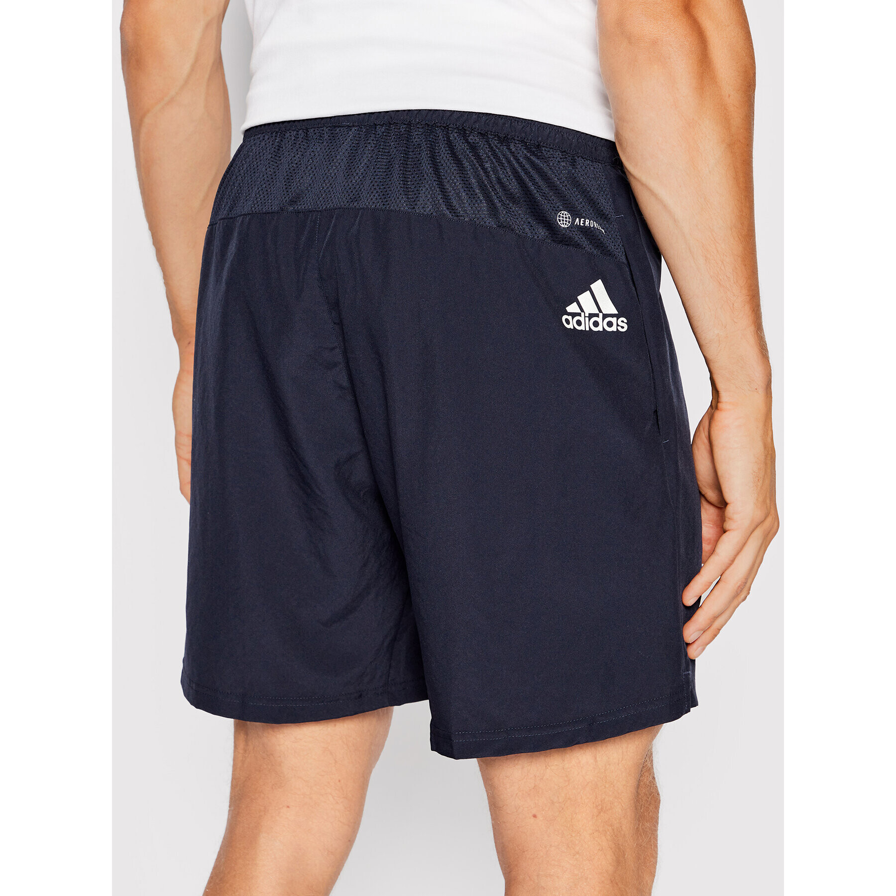 adidas Športové kraťasy Run It HB7474 Tmavomodrá Relaxed Fit - Pepit.sk