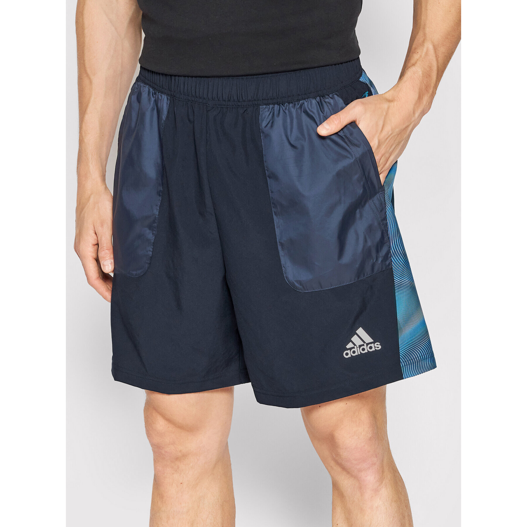 adidas Športové kraťasy Season Sho HD4338 Tmavomodrá Regular Fit - Pepit.sk