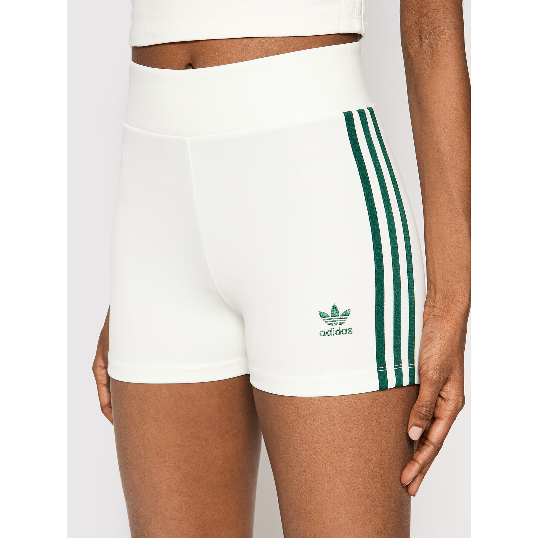 adidas Športové kraťasy Tennis Luxe Booty H56461 Biela Slim Fit - Pepit.sk