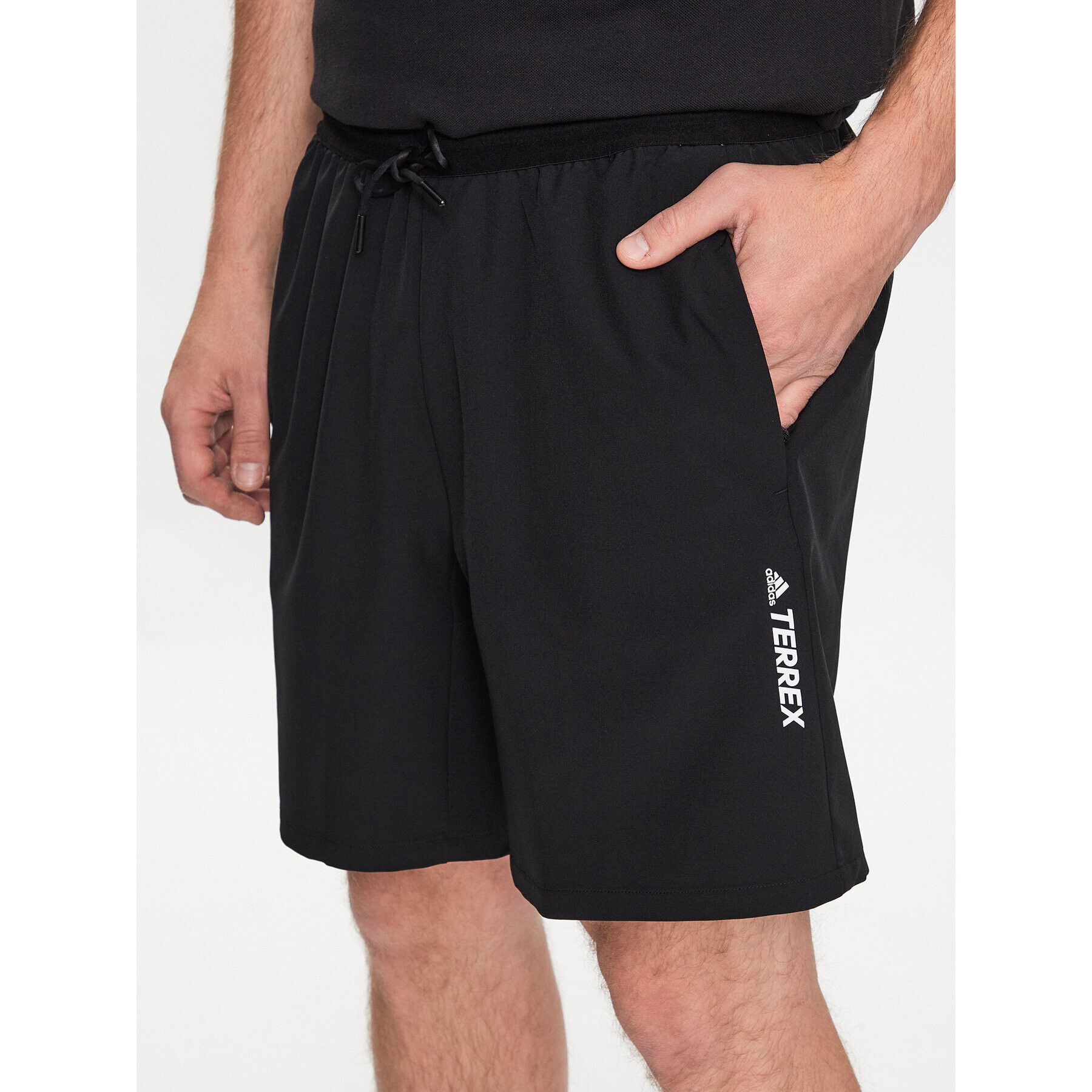 adidas Športové kraťasy Terrex Liteflex Hiking Shorts GP8668 Čierna Loose Fit - Pepit.sk