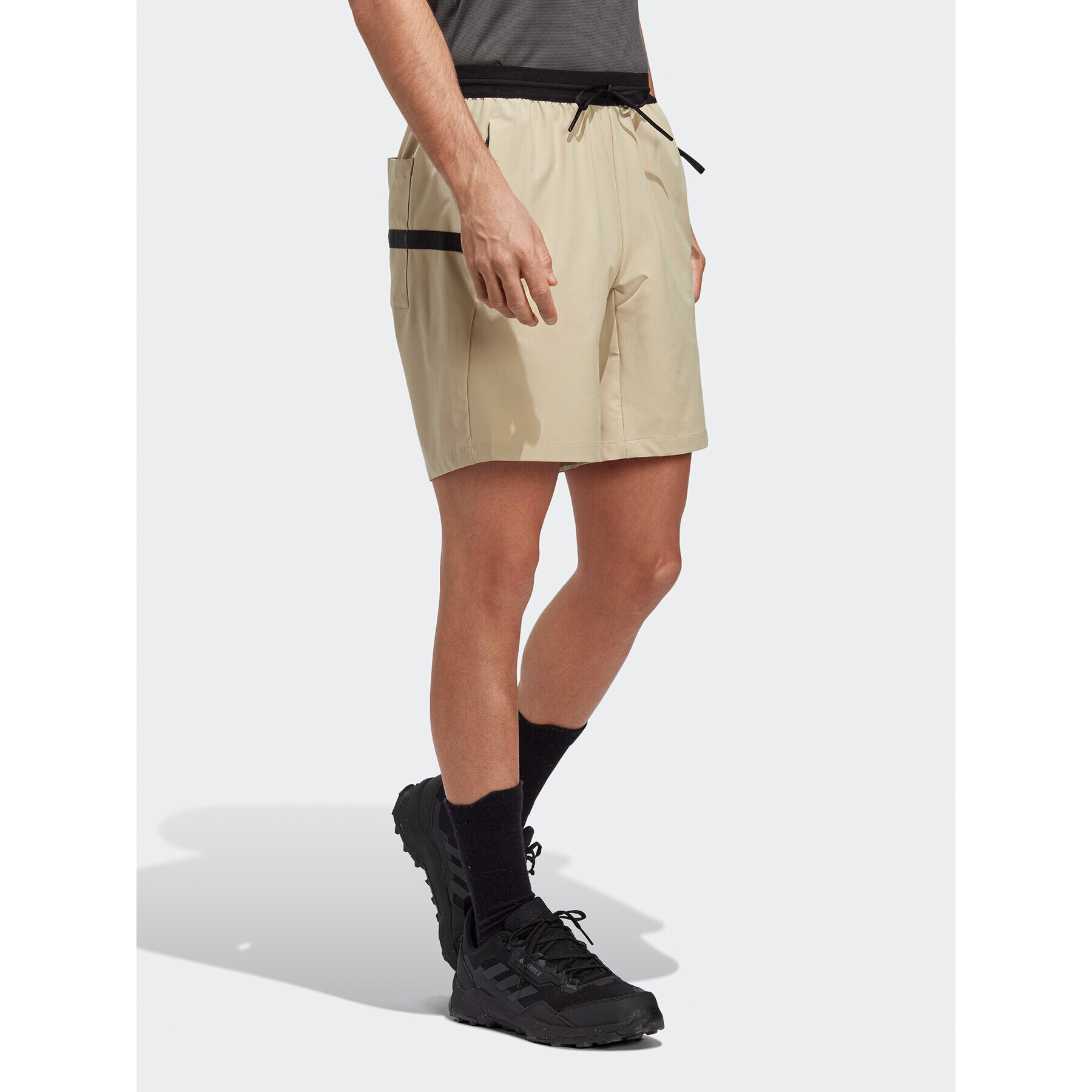 adidas Športové kraťasy Terrex Liteflex Hiking Shorts HS9773 Béžová Loose Fit - Pepit.sk