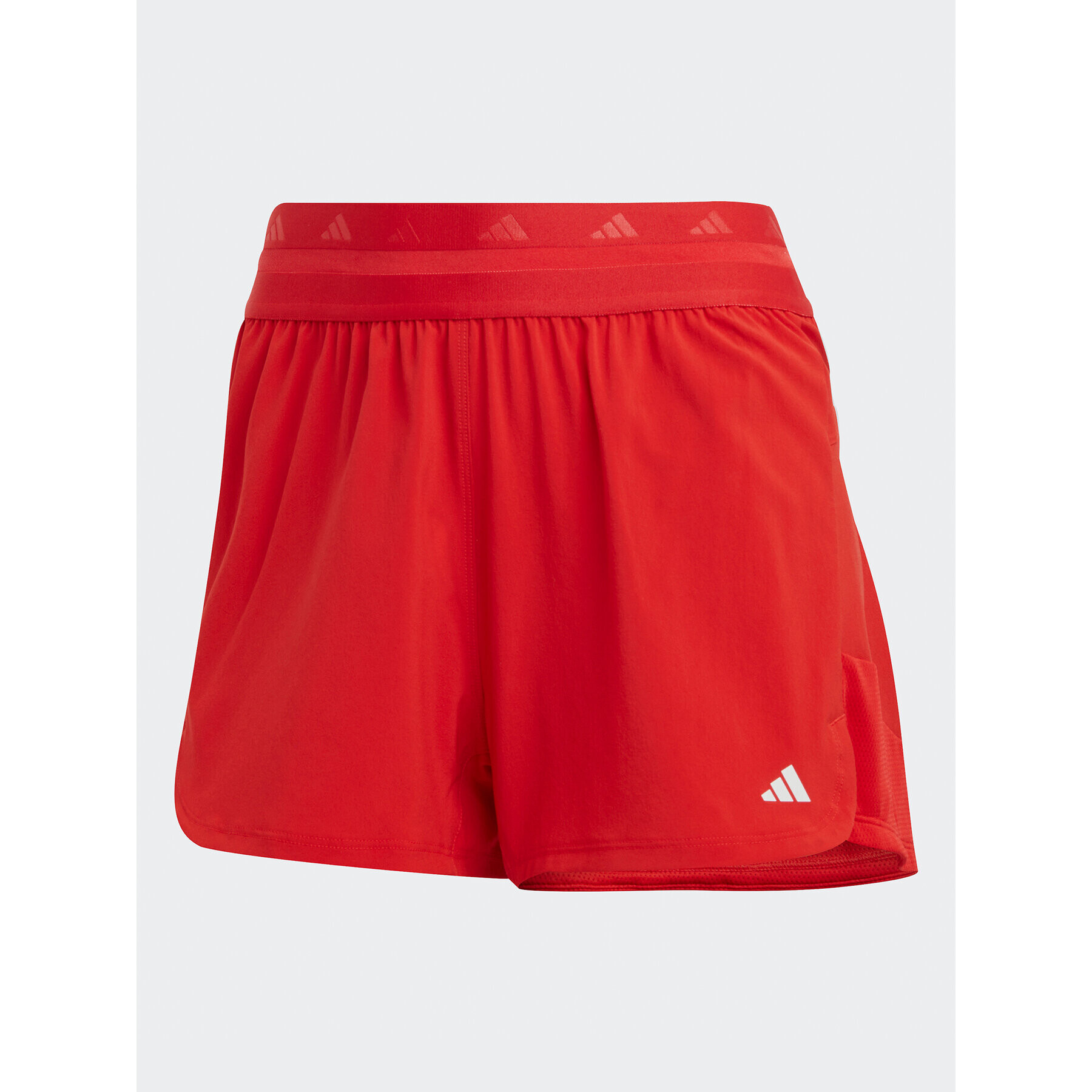 adidas Športové kraťasy Training Hyperglam Pacer Shorts HZ5848 Červená Regular Fit - Pepit.sk