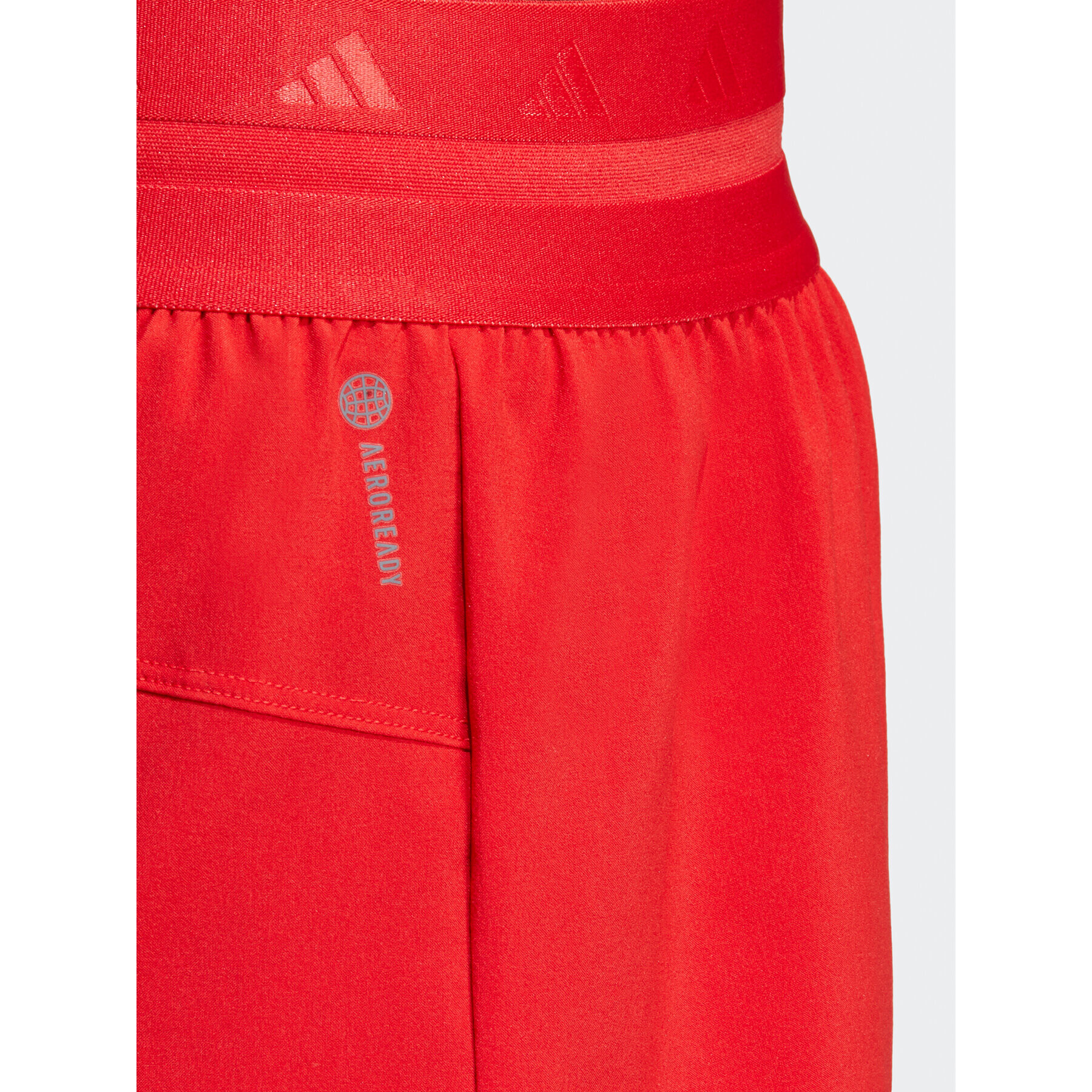 adidas Športové kraťasy Training Hyperglam Pacer Shorts HZ5848 Červená Regular Fit - Pepit.sk