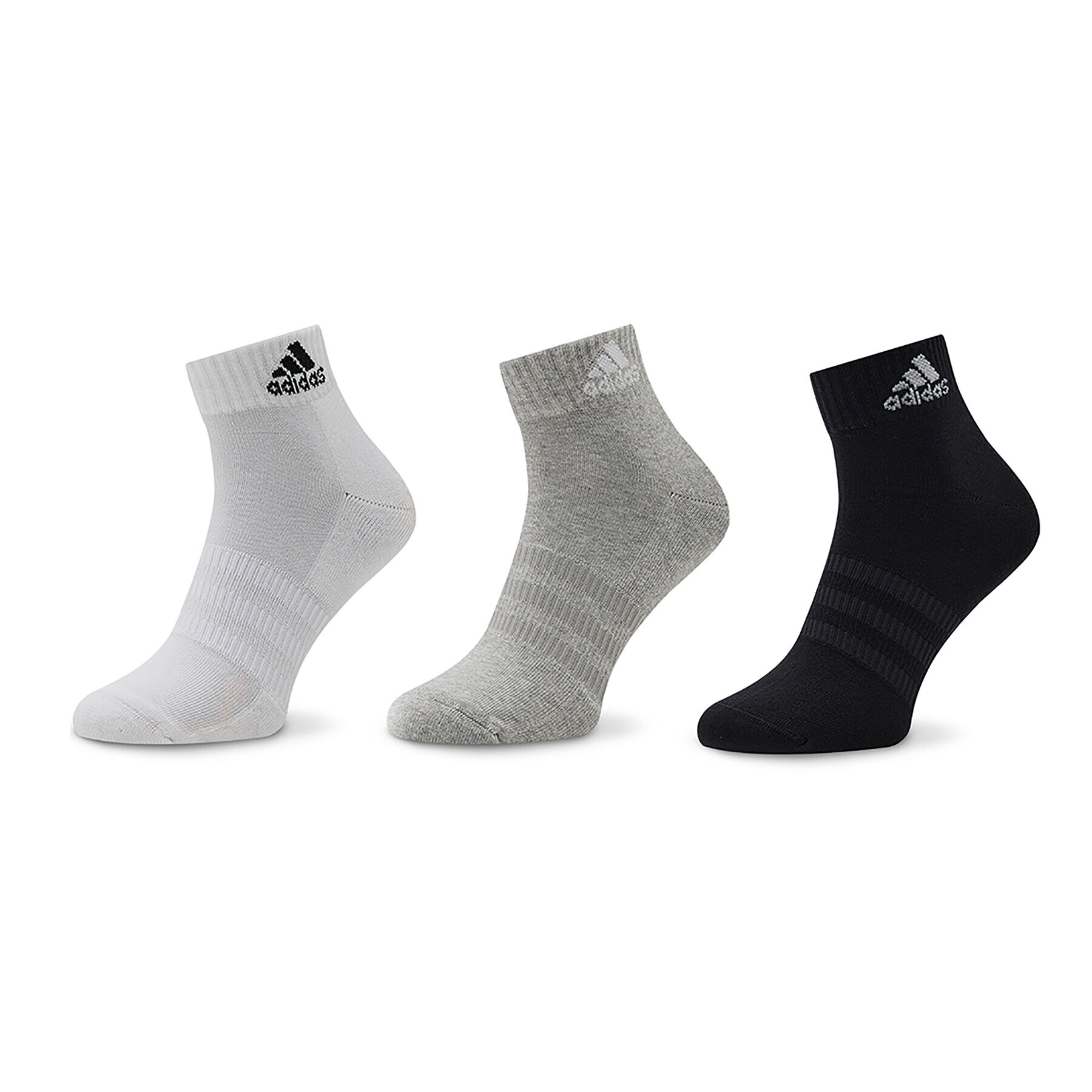 adidas Súprava 3 párov kotníkových ponožiek unisex Cushioned Sportswear IC1281 Farebná - Pepit.sk