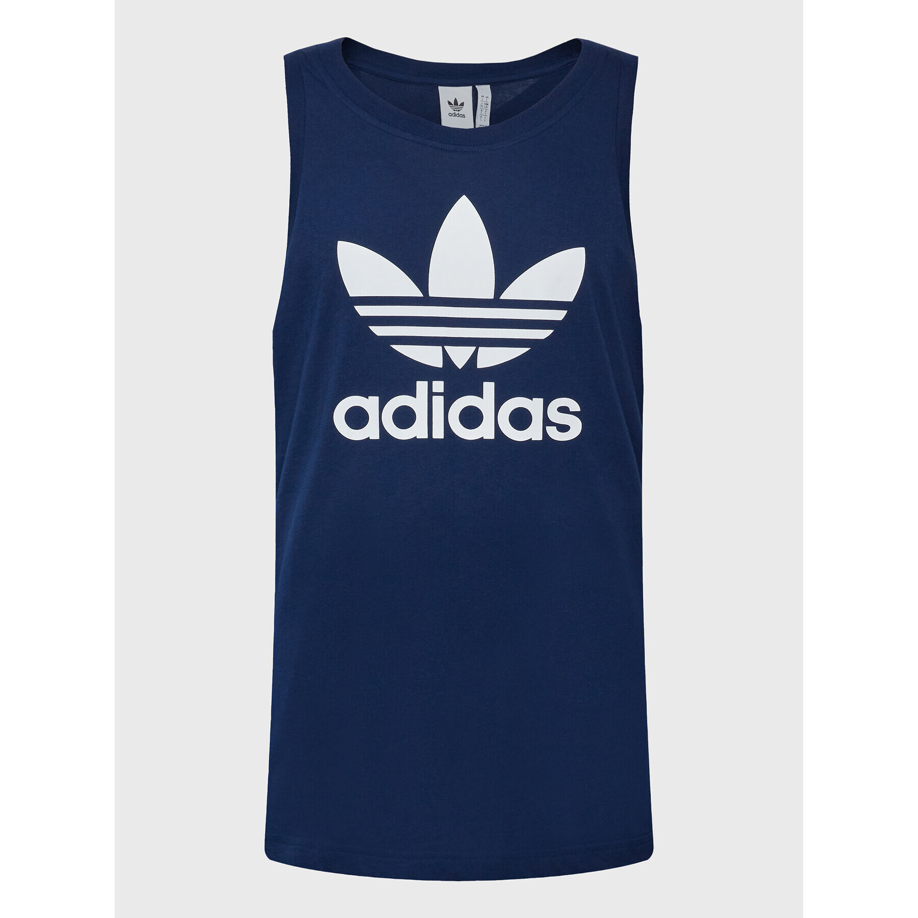 adidas Tank top adicolor Classics Trefoil IA4809 Tmavomodrá Regular Fit - Pepit.sk