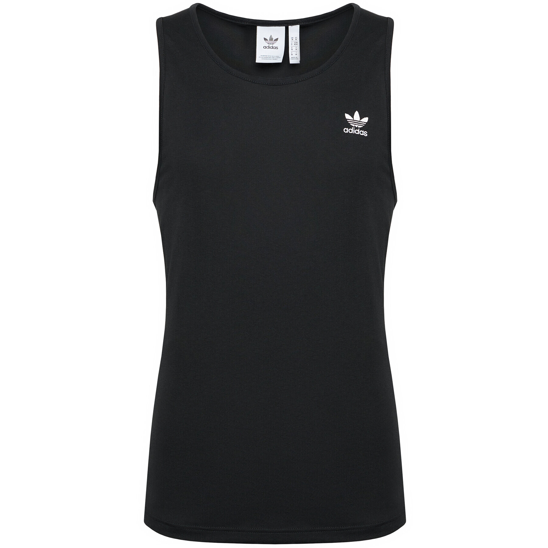 adidas Tank top adicolor Essentials Trefoil H35498 Čierna Regular Fit - Pepit.sk