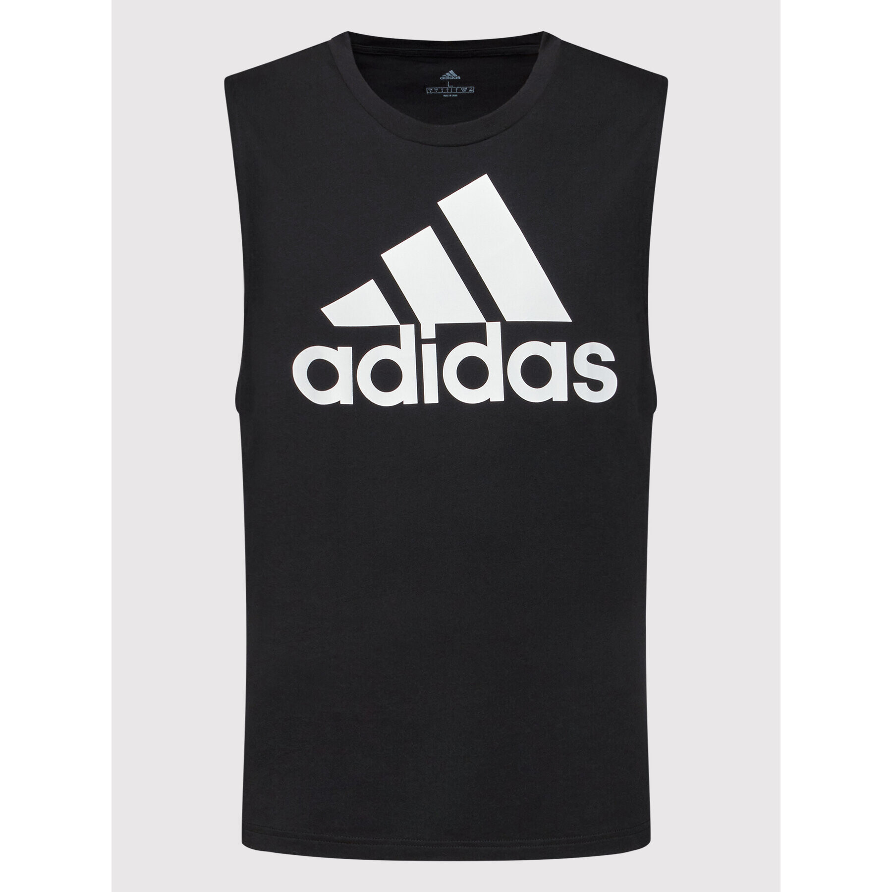 adidas Tank top Essentials Big Logo GR9599 Čierna Regular Fit - Pepit.sk