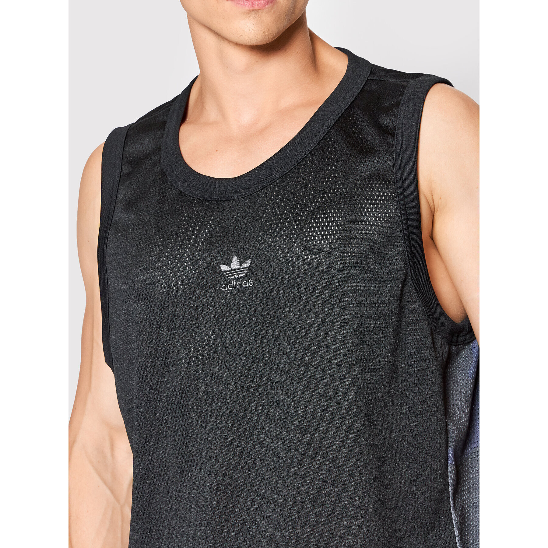 adidas Tank top Graphic Camo Basketball HF4885 Čierna Regular Fit - Pepit.sk