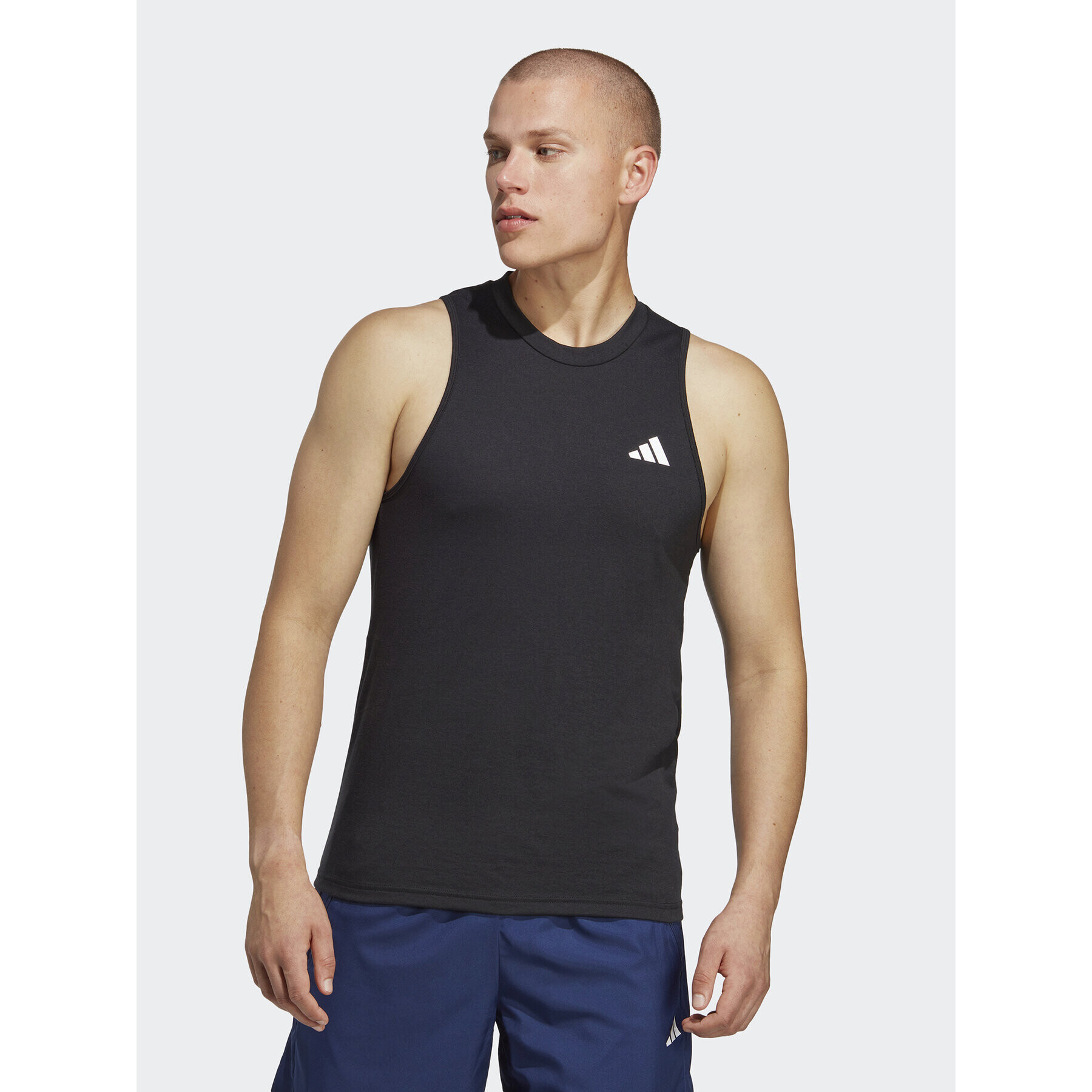 adidas Tank top Train Essentials Feelready Training Tank Top IC6945 Čierna Slim Fit - Pepit.sk