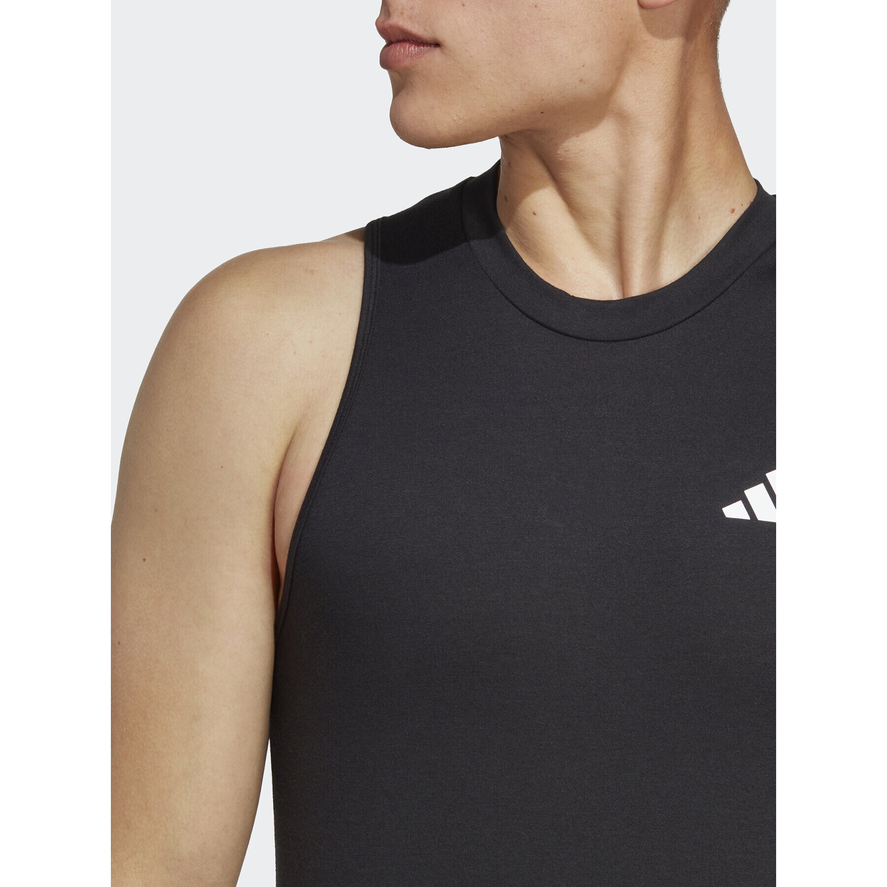 adidas Tank top Train Essentials Feelready Training Tank Top IC6945 Čierna Slim Fit - Pepit.sk