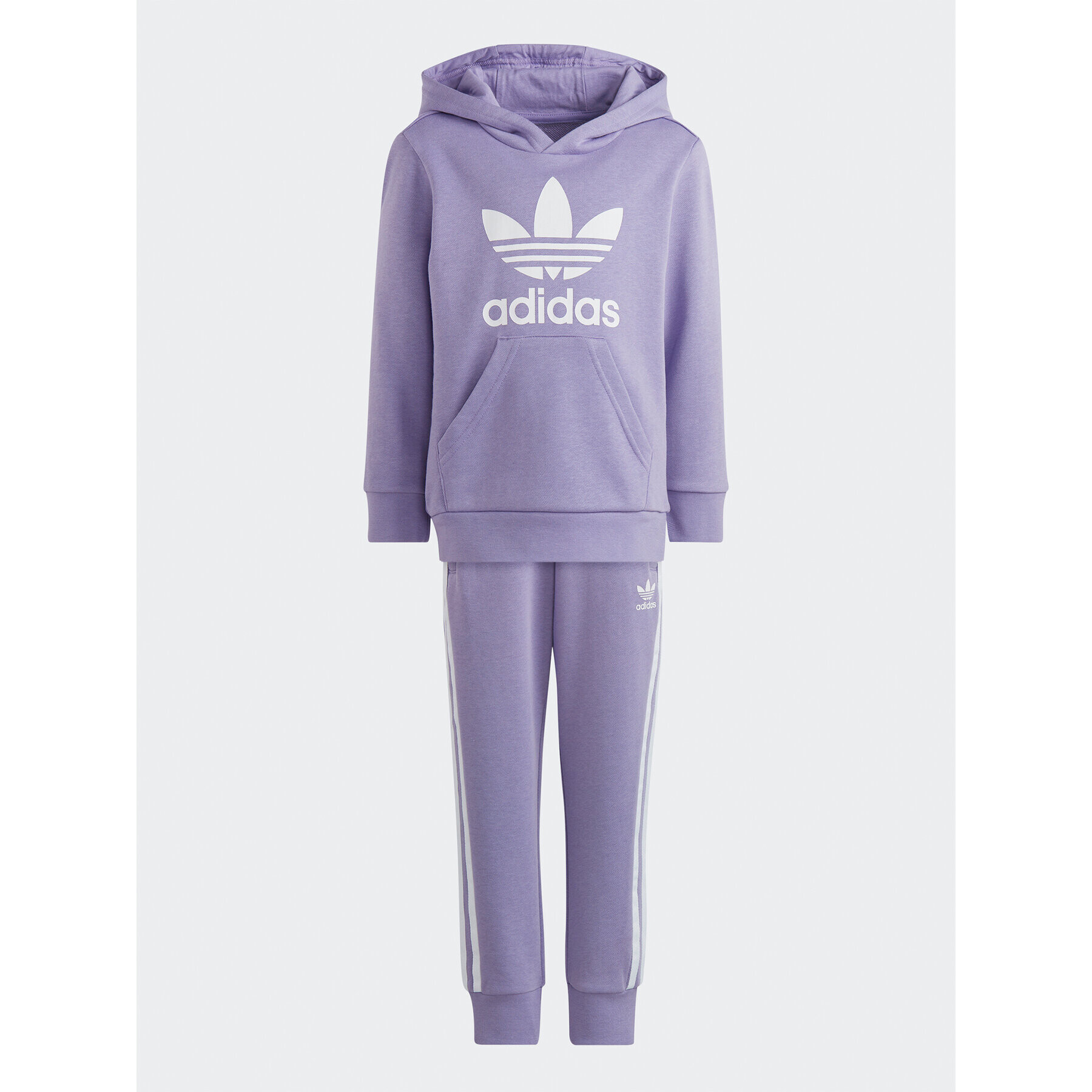 adidas Tepláková súprava Adicolor Hoodie Set IC9170 Fialová Regular Fit - Pepit.sk