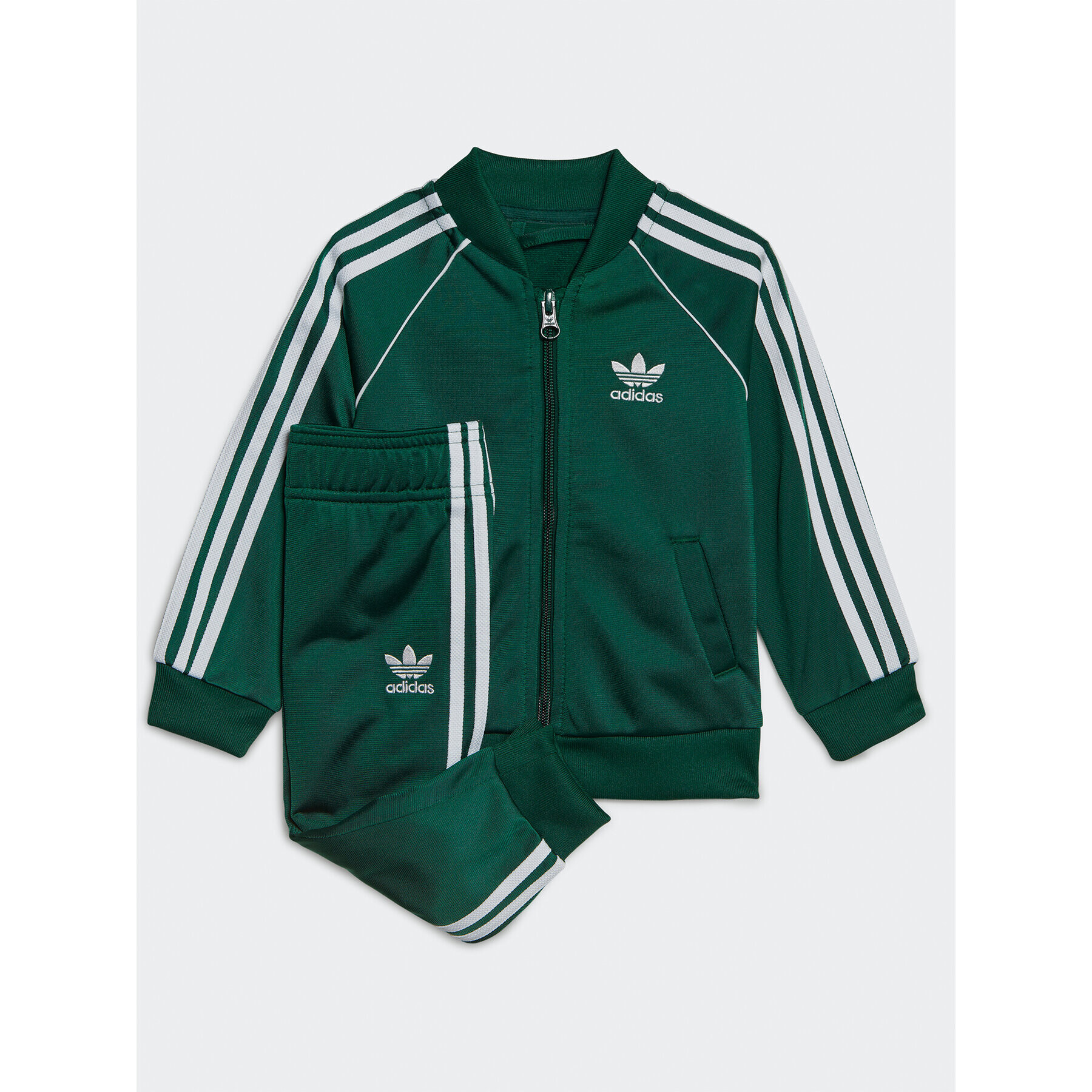 adidas Tepláková súprava Adicolor SST Tracksuit IB8635 Zelená Regular Fit - Pepit.sk