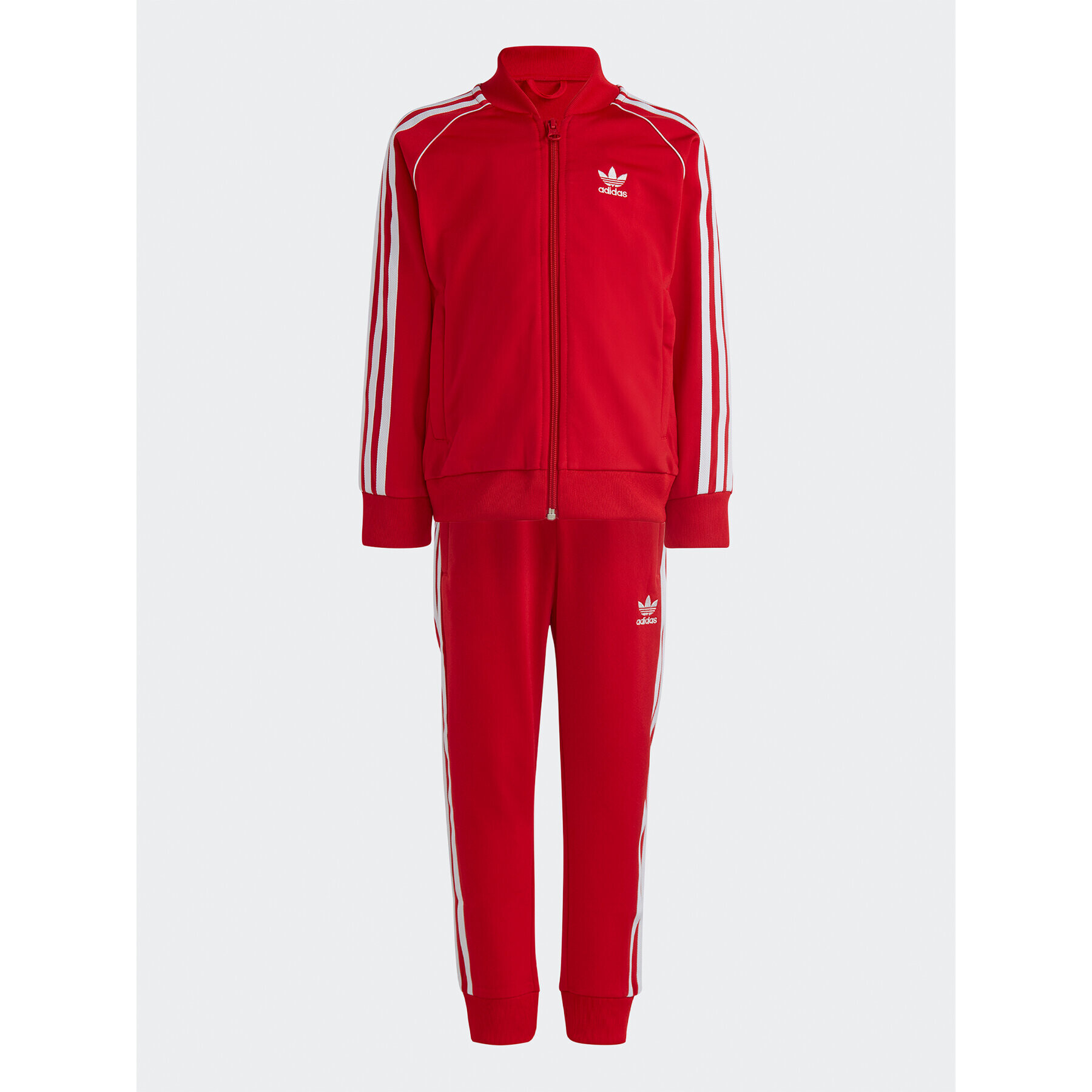 adidas Tepláková súprava Adicolor SST Tracksuit IC9178 Červená Regular Fit - Pepit.sk